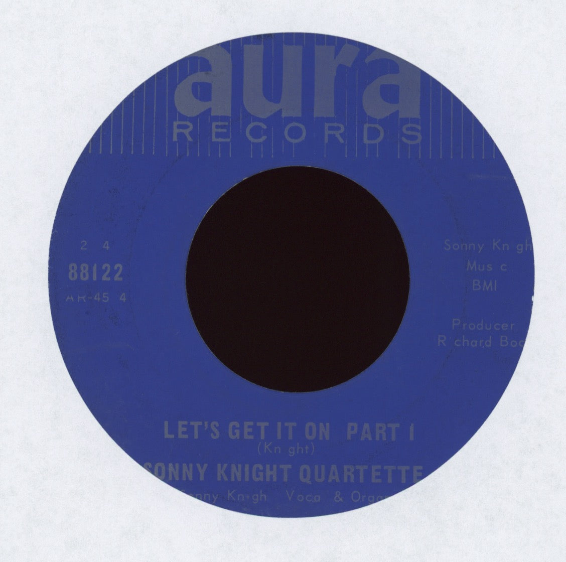 Sonny Knight Quartet - Let's Get It On, Part 1 on Aura