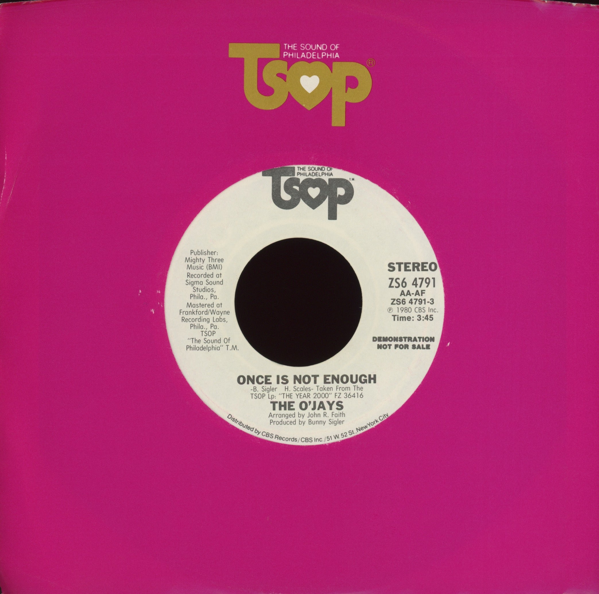 The O'Jays - To Prove I Love You on TSOP Promo