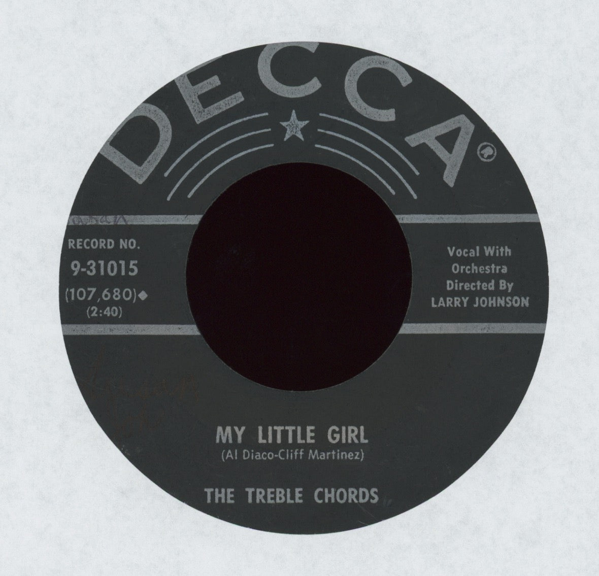 The Treble Chords - Teresa on Decca