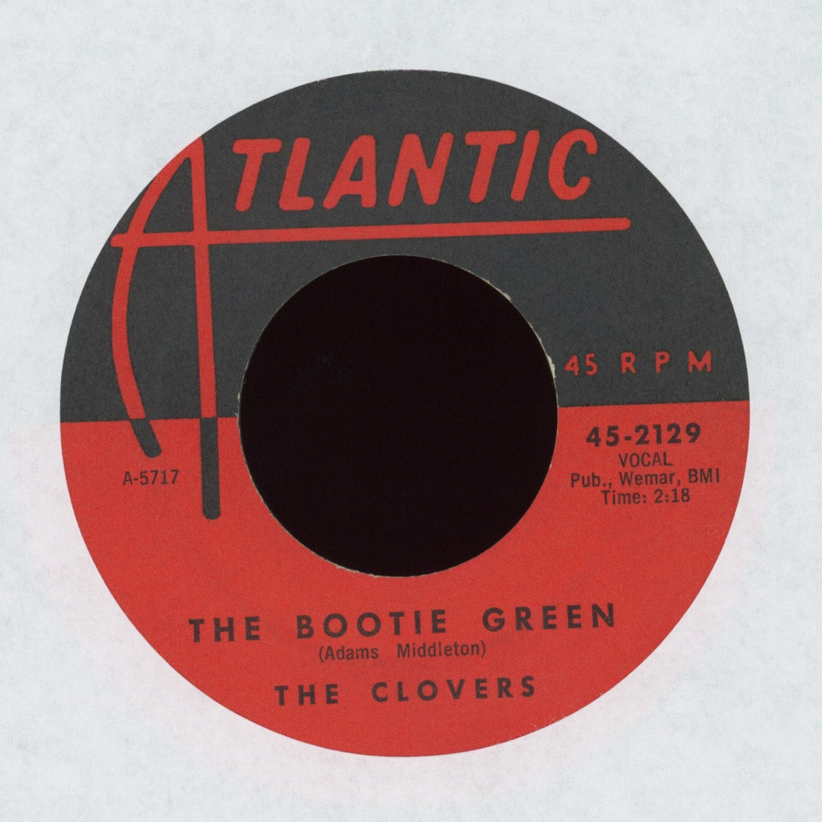 The Clovers - The Bootie Green on Atlantic