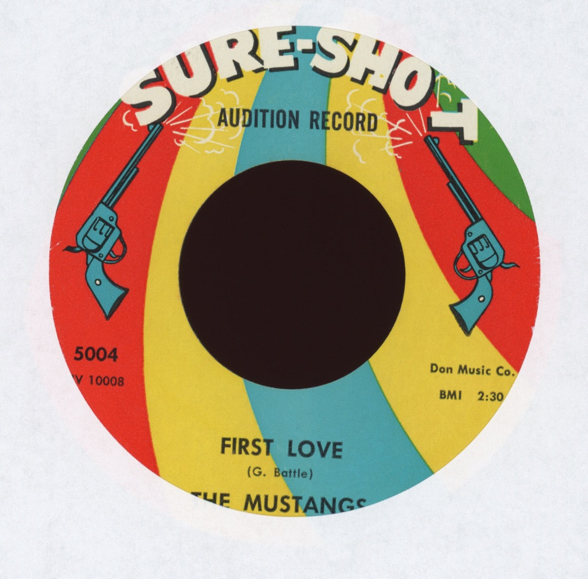 The Mustangs - First Love on Sure Shot Promo