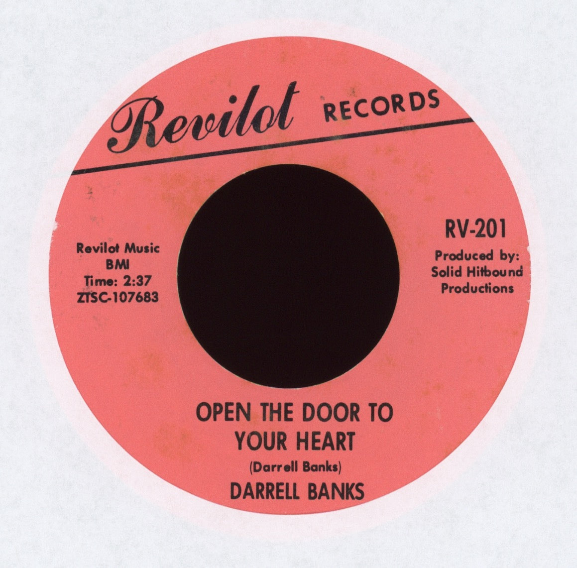 Darrell Banks - Open The Door To Your Heart on Revilot