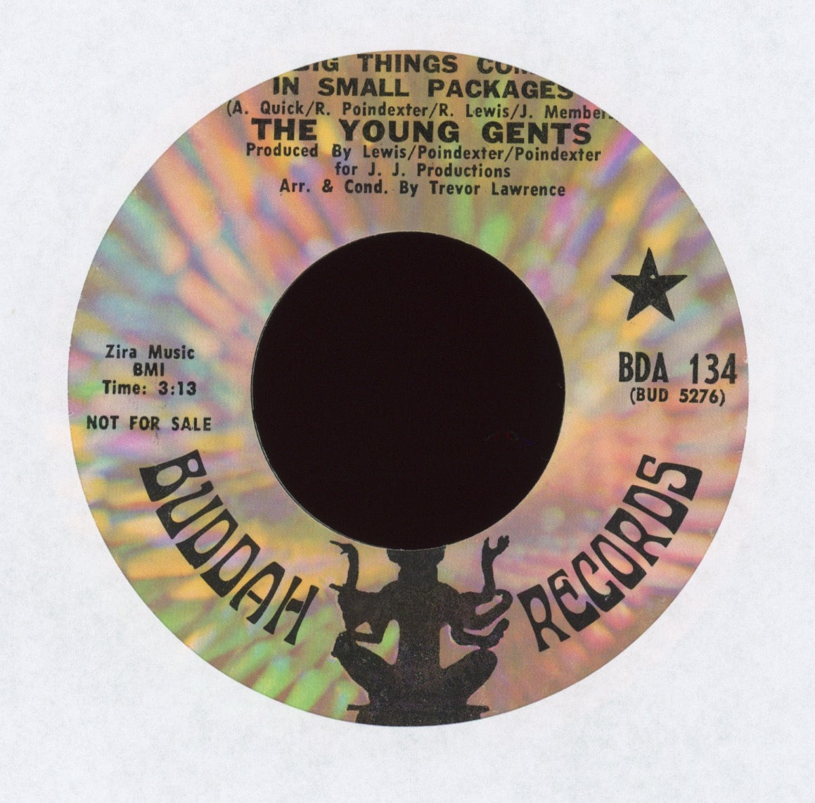 The Young Gents - Big Things Come In Small Packages on Buddah Promo