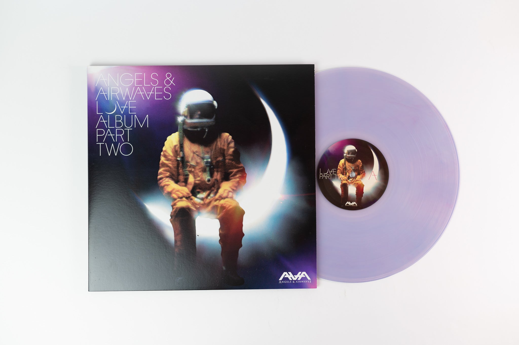 Angels & Airwaves - Love Album Parts One & Two on SRC Vinyl - Green & Purple Vinyl