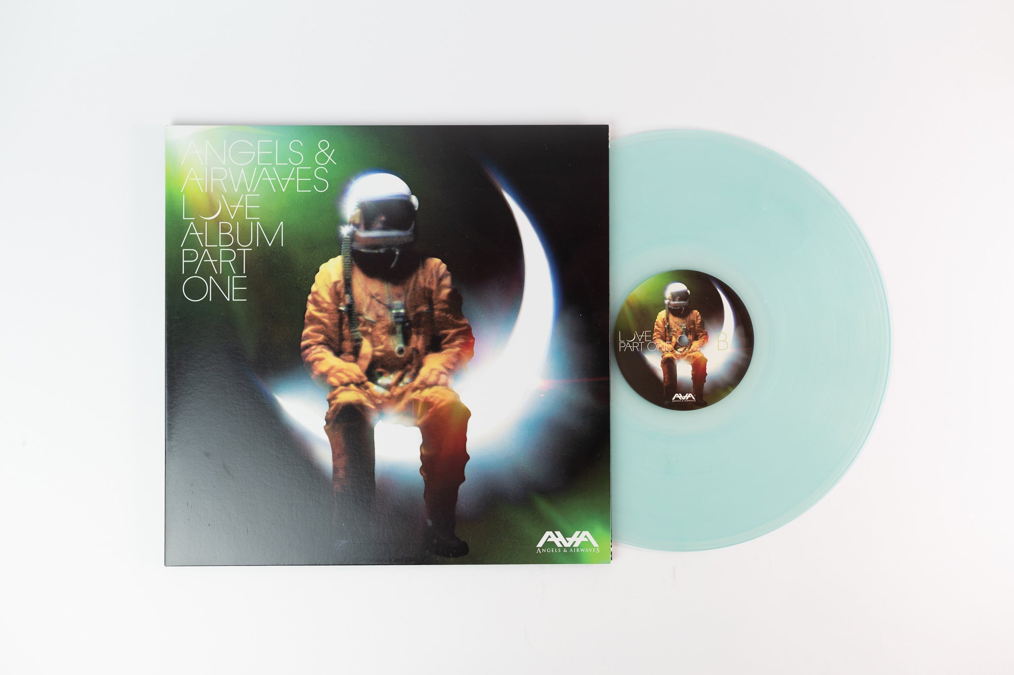 Angels & Airwaves - Love Album Parts One & Two on SRC Vinyl - Green & Purple Vinyl