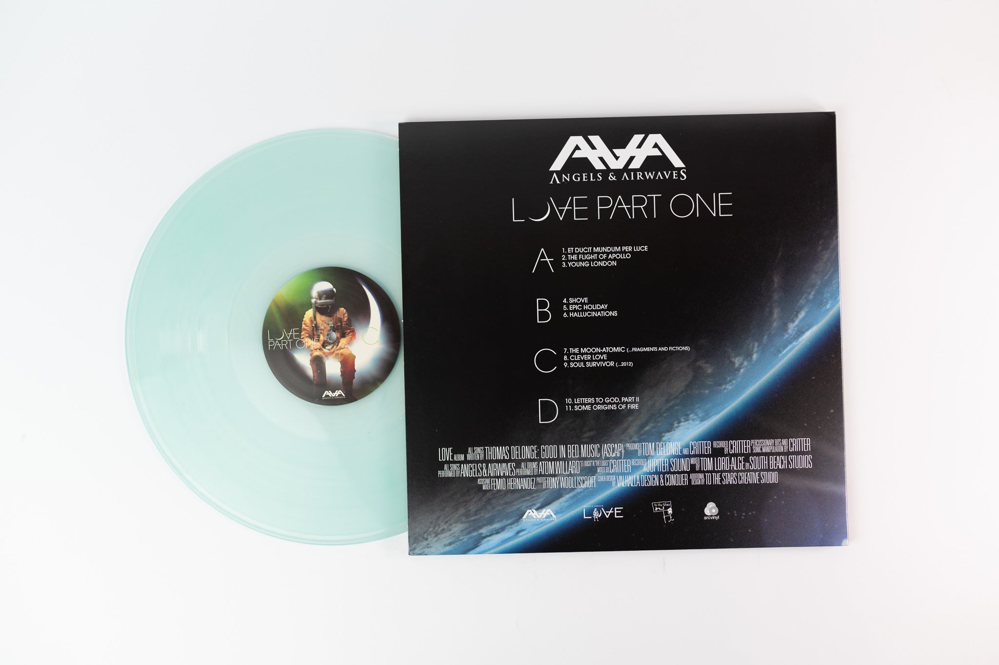 Angels & Airwaves - Love Album Parts One & Two on SRC Vinyl - Green & Purple Vinyl