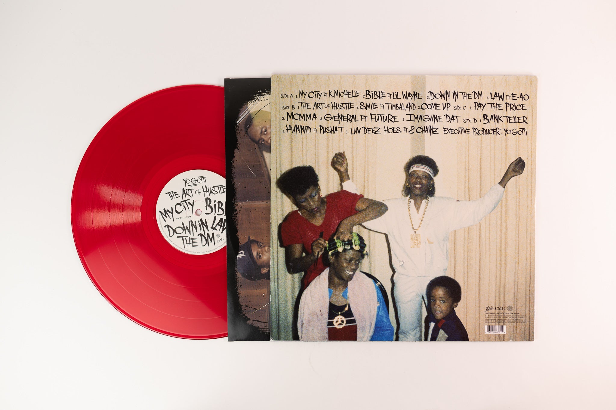 Yo Gotti - The Art Of Hustle on Epic Limited Red Vinyl