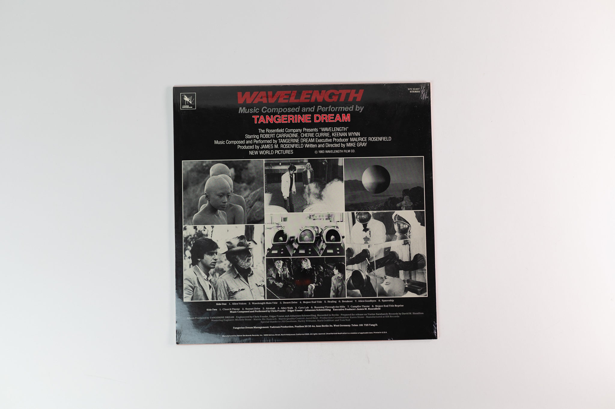 Tangerine Dream - Wavelength (Original Soundtrack) on Varese Sarabande Sealed