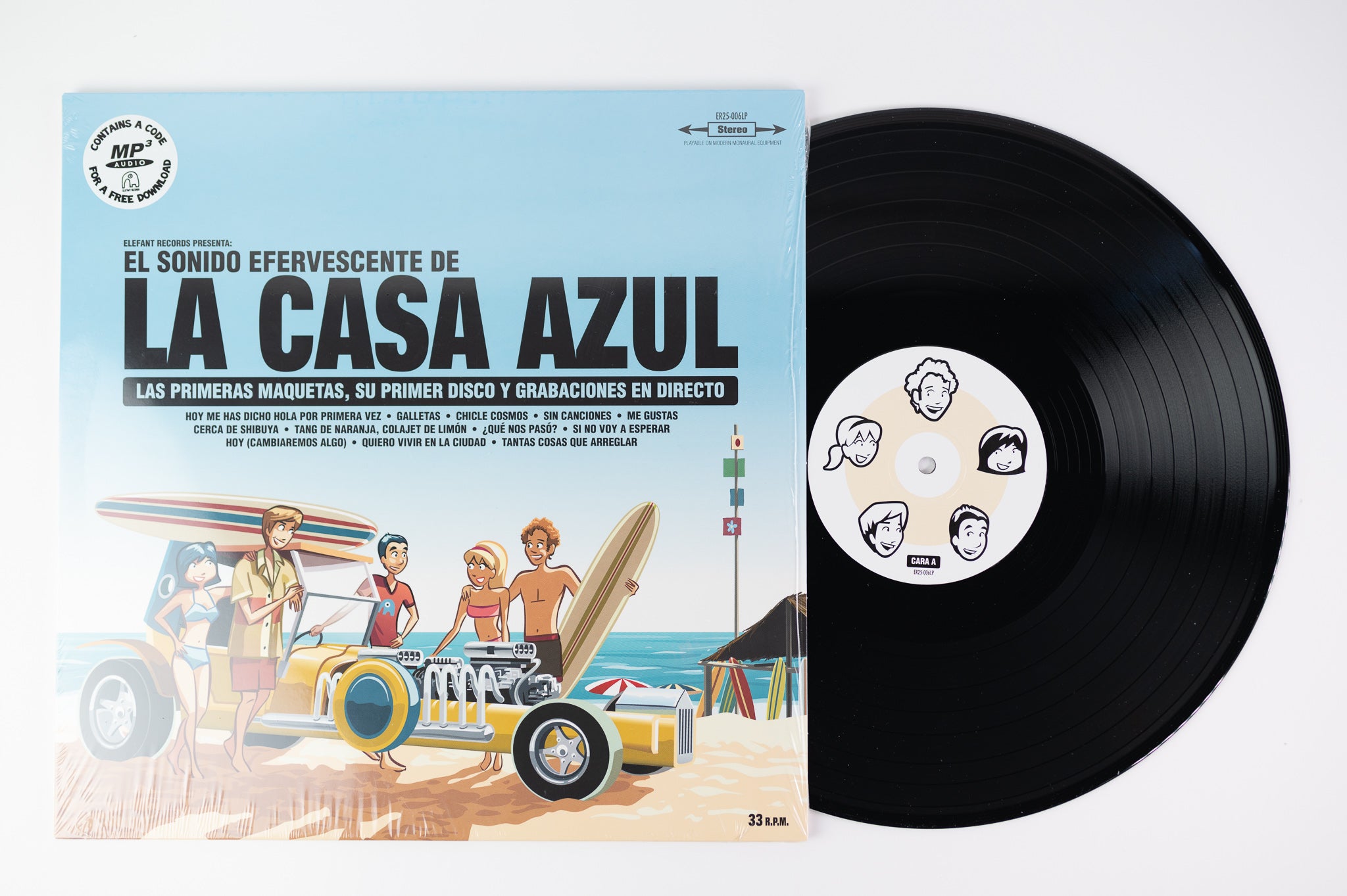 La Casa Azul - El Sonido Efervescente De La Casa Azul (Las Primeras Maquetas, Su Primer Disco Y Grabaciones En Directo) on Elefant Records