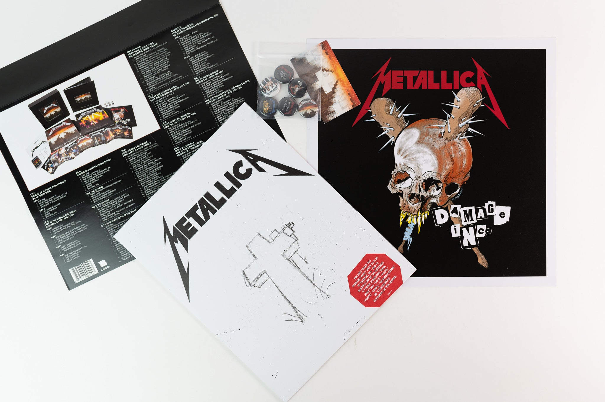 Metallica - Master Of Puppets on Blackened Limited Edition Deluxe Numb