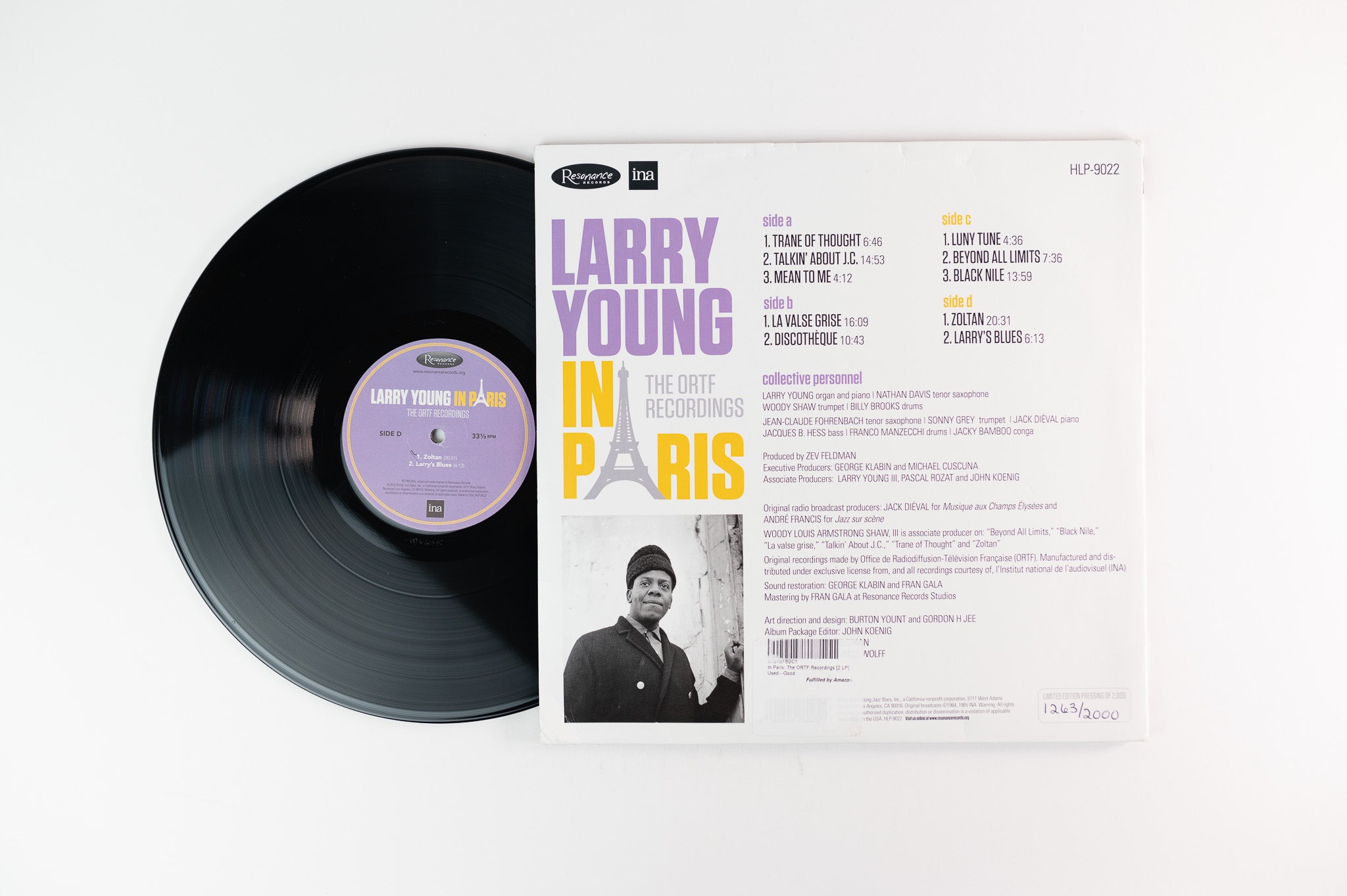 Larry Young - Larry Young In Paris: The ORTF Recordings on Resonance Ltd Numbered 180 Gram