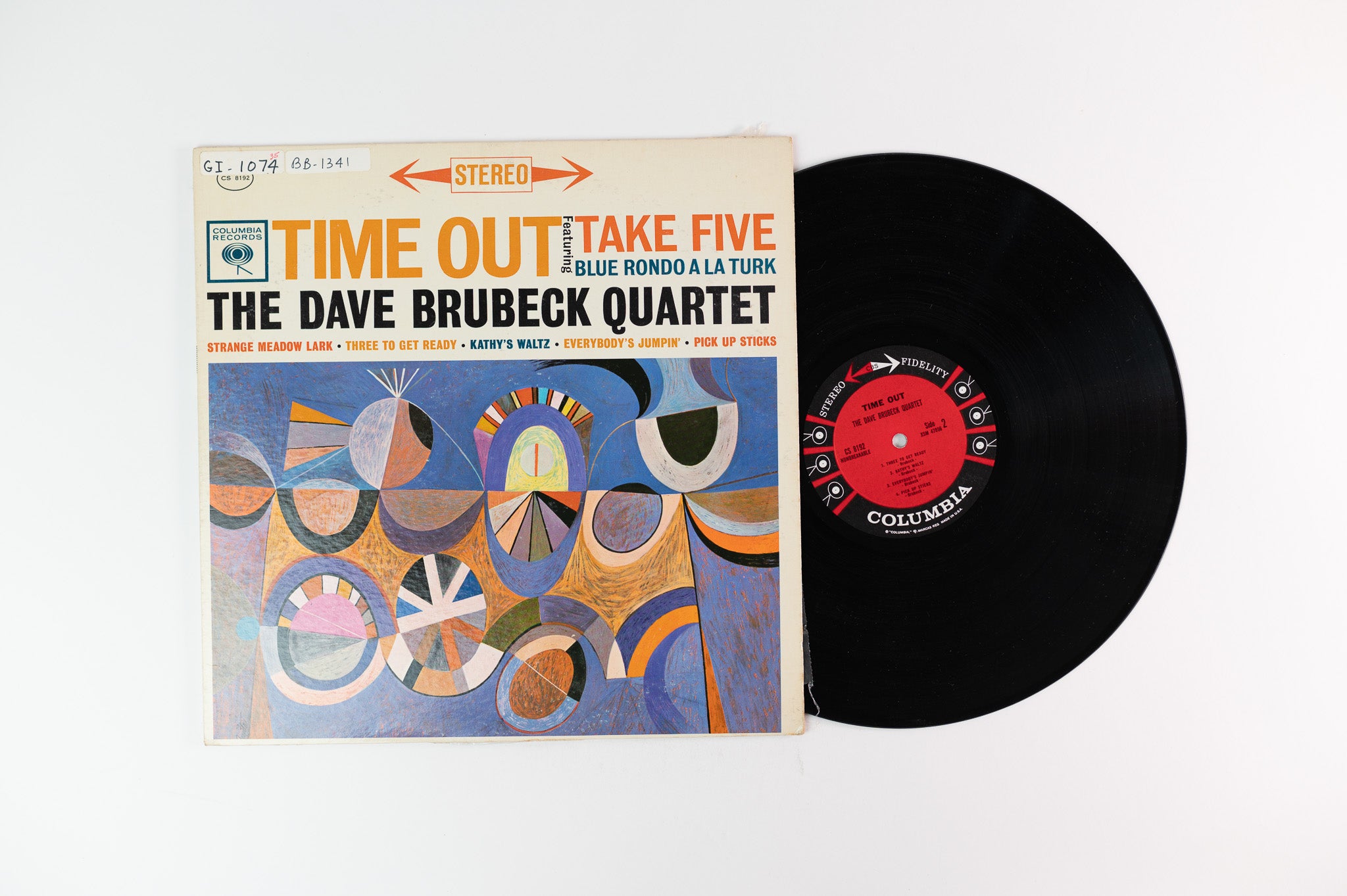 The Dave Brubeck Quartet - Time Out on Columbia 6 Eye Stereo