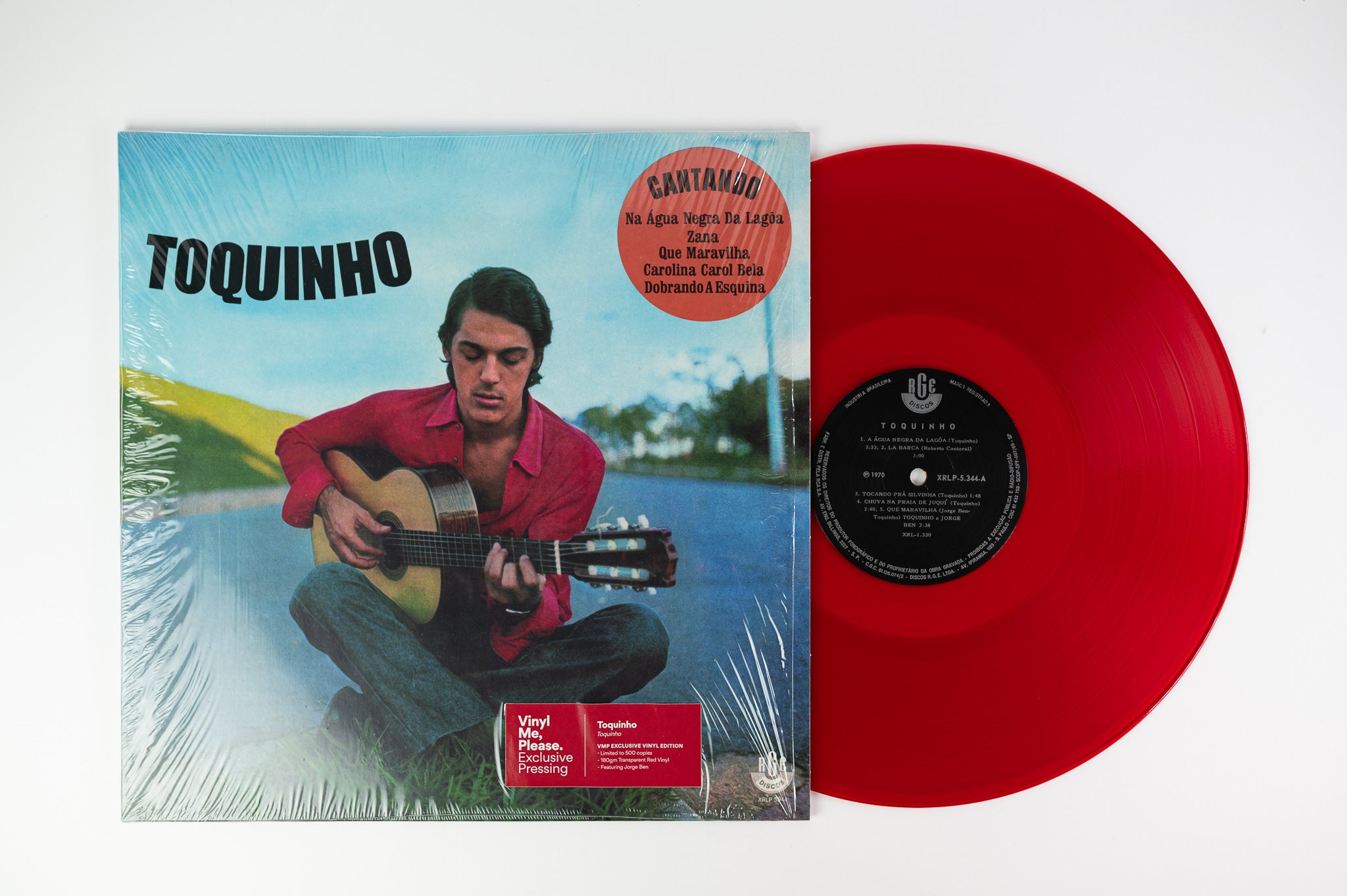 Toquinho - Toquinho on Mr. Bongo Vinyl Me Please Red Translucent Limited Pressing Reissue