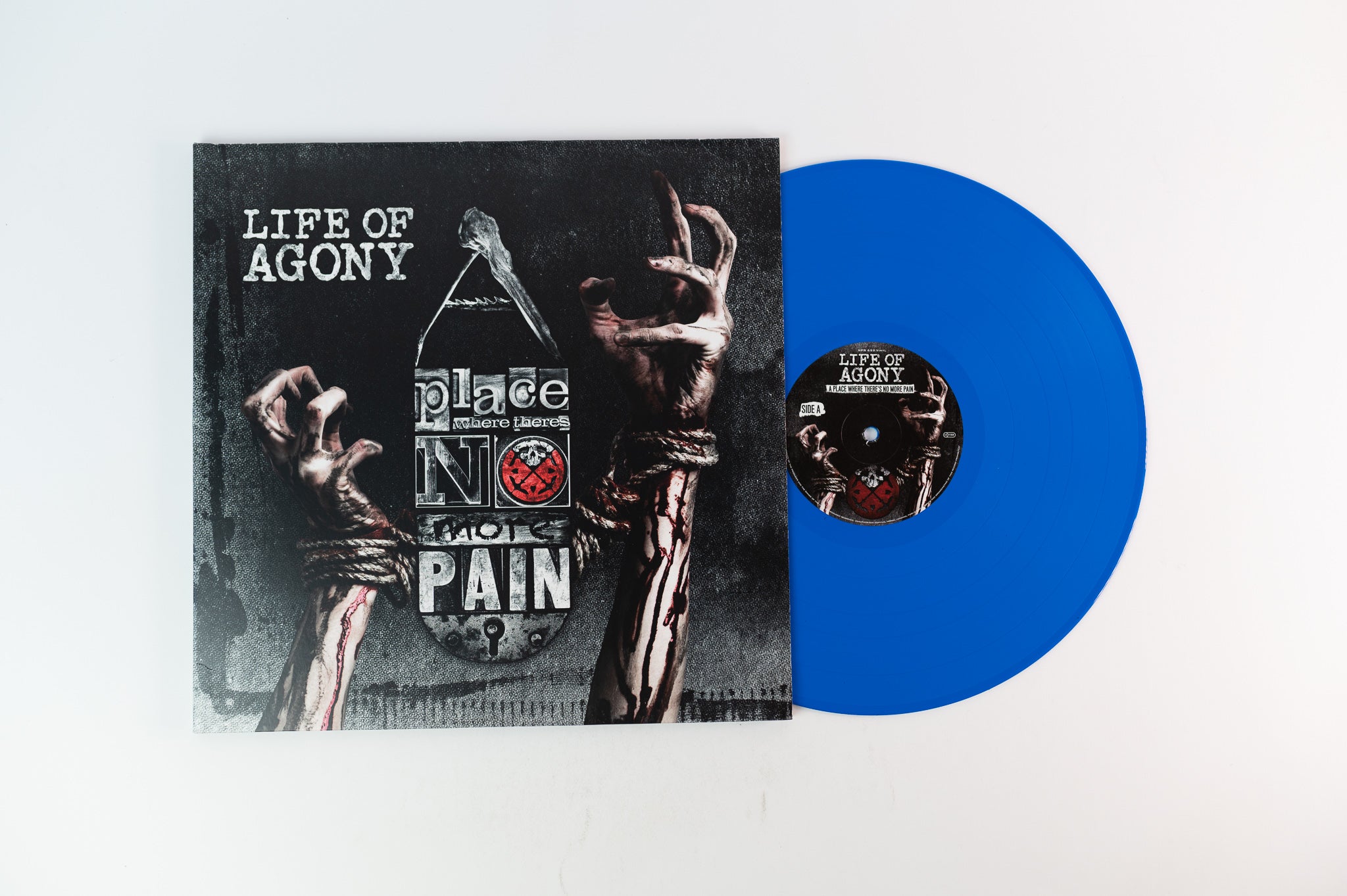 Life Of Agony - A Place Where There's No More Pain on Napalm Limited Blue Vinyl