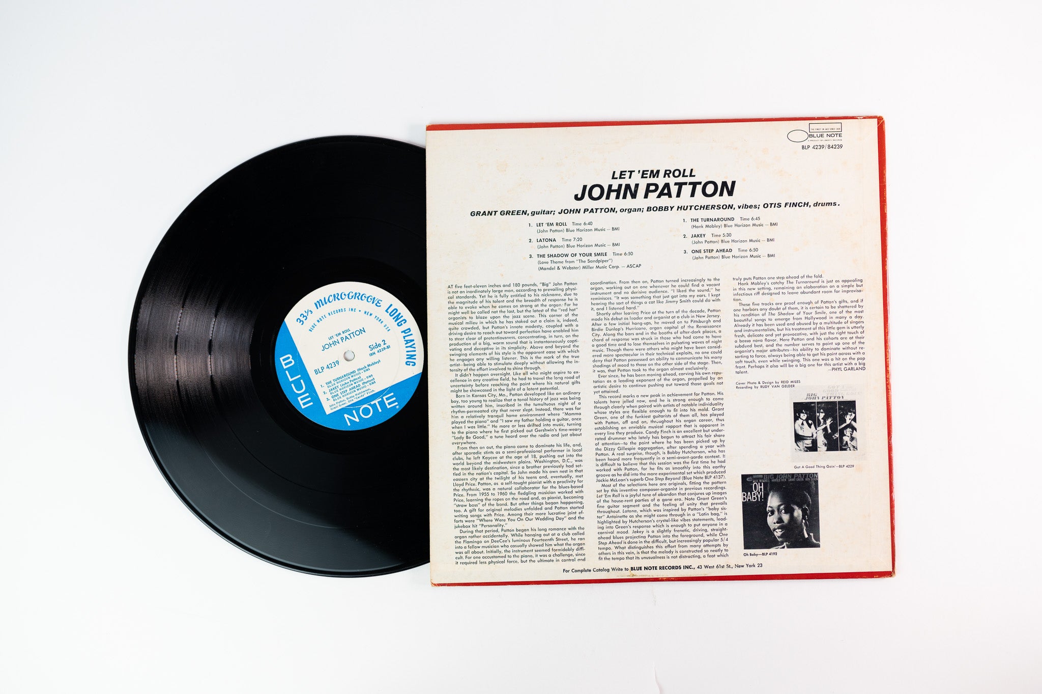 John Patton - Let 'Em Roll on Blue Note NY Mono