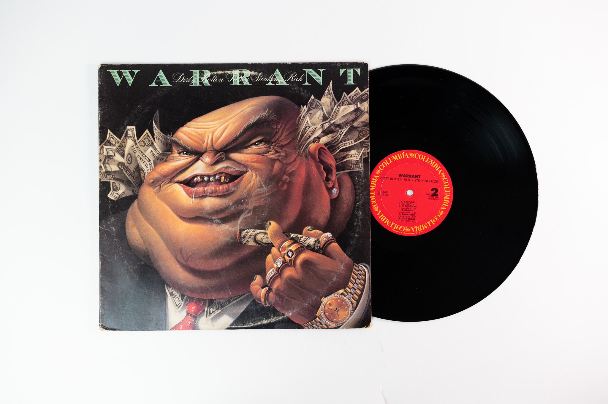 Warrant - Dirty Rotten Filthy Stinking Rich on Columbia