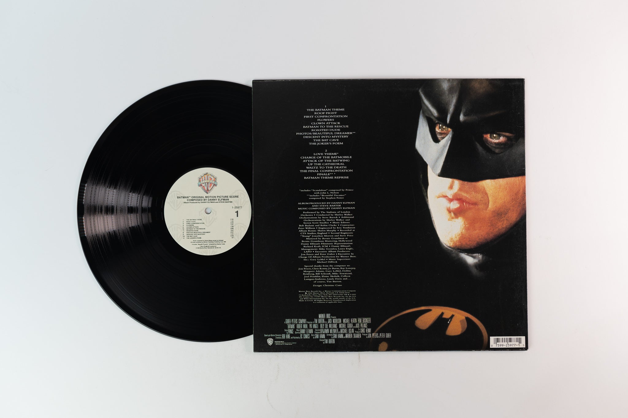 Danny Elfman - Batman (Original Motion Picture Score) On Warner Bros ...