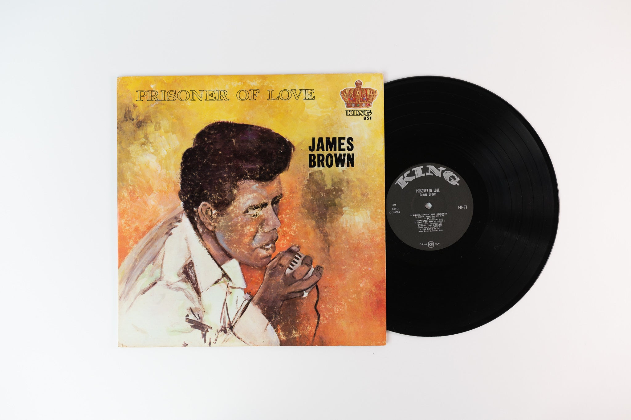 James Brown - Prisoner Of Love on King Mono