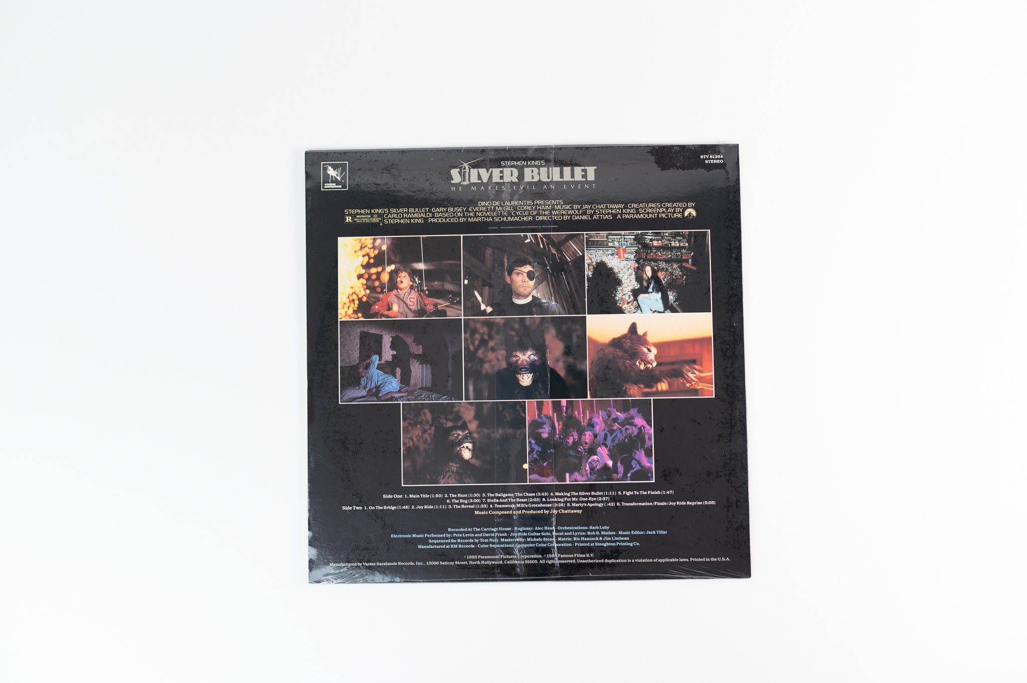 Jay Chattaway - Stephen King's Silver Bullet Soundtrack on Varese Sarabande Sealed