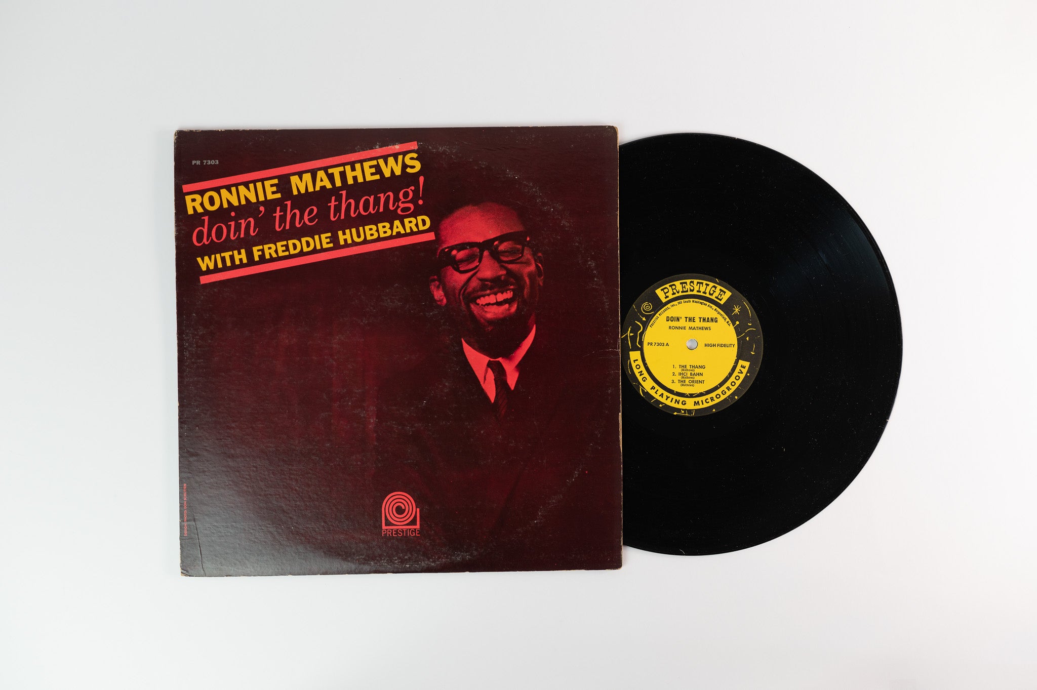 Ronnie Mathews - Doin' The Thang! on Prestige - PR 7303 Mono