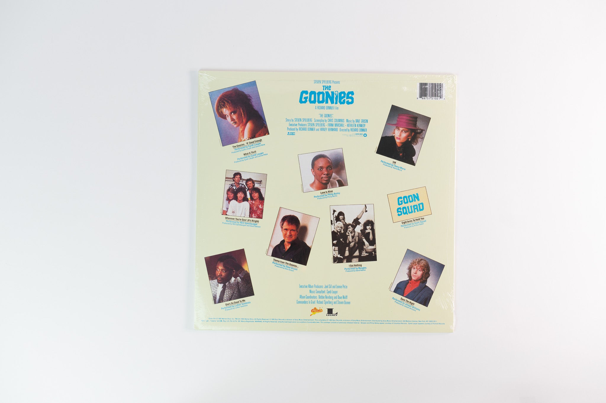 Various - The Goonies - Original Motion Picture Soundtrack on Legacy / Epic - Sealed