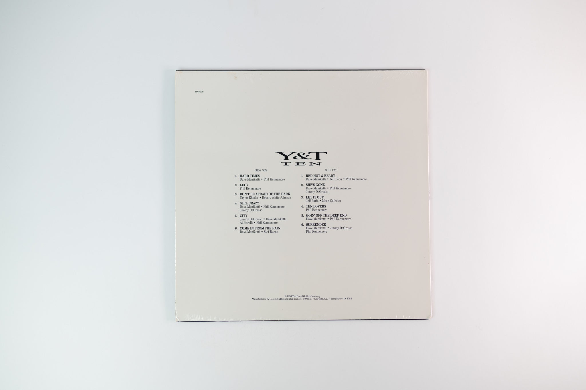 Y & T - Ten on Geffen Sealed