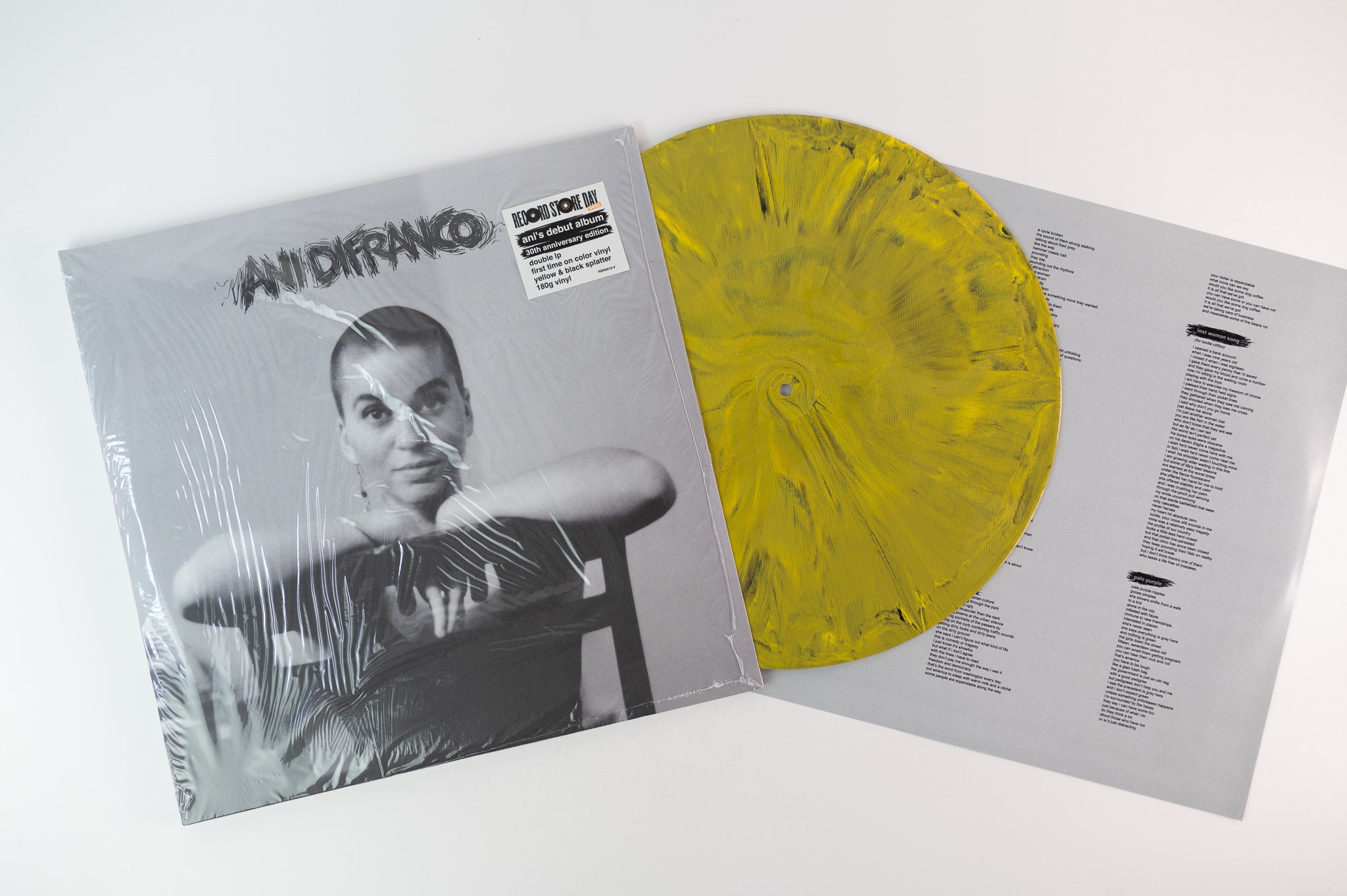 Ani DiFranco - Ani DiFranco on Righteous Babe Records RSD Splatter Vinyl