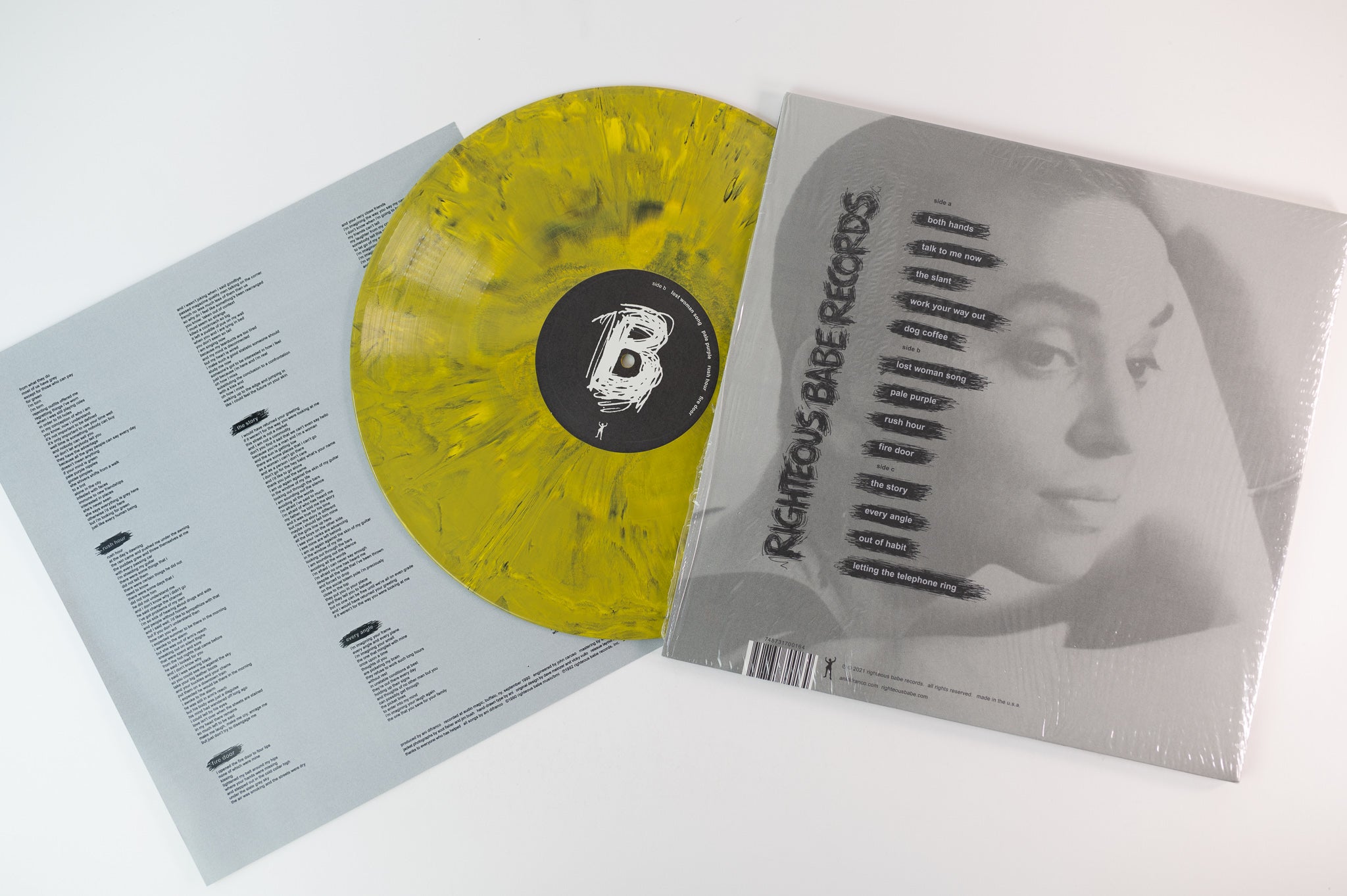 Ani DiFranco - Ani DiFranco on Righteous Babe Records RSD Splatter Vinyl