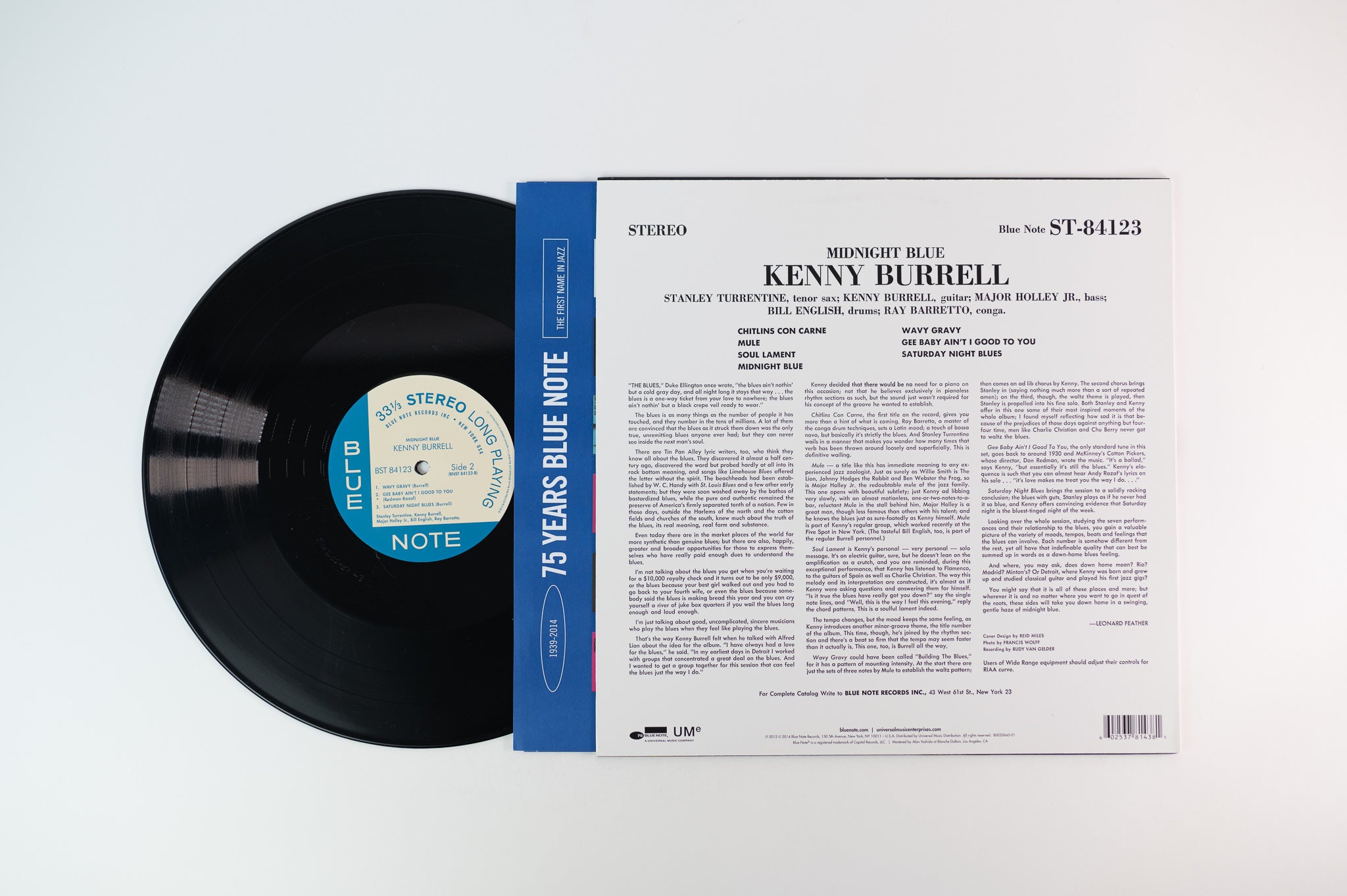 Kenny Burrell - Midnight Blue on Blue Note