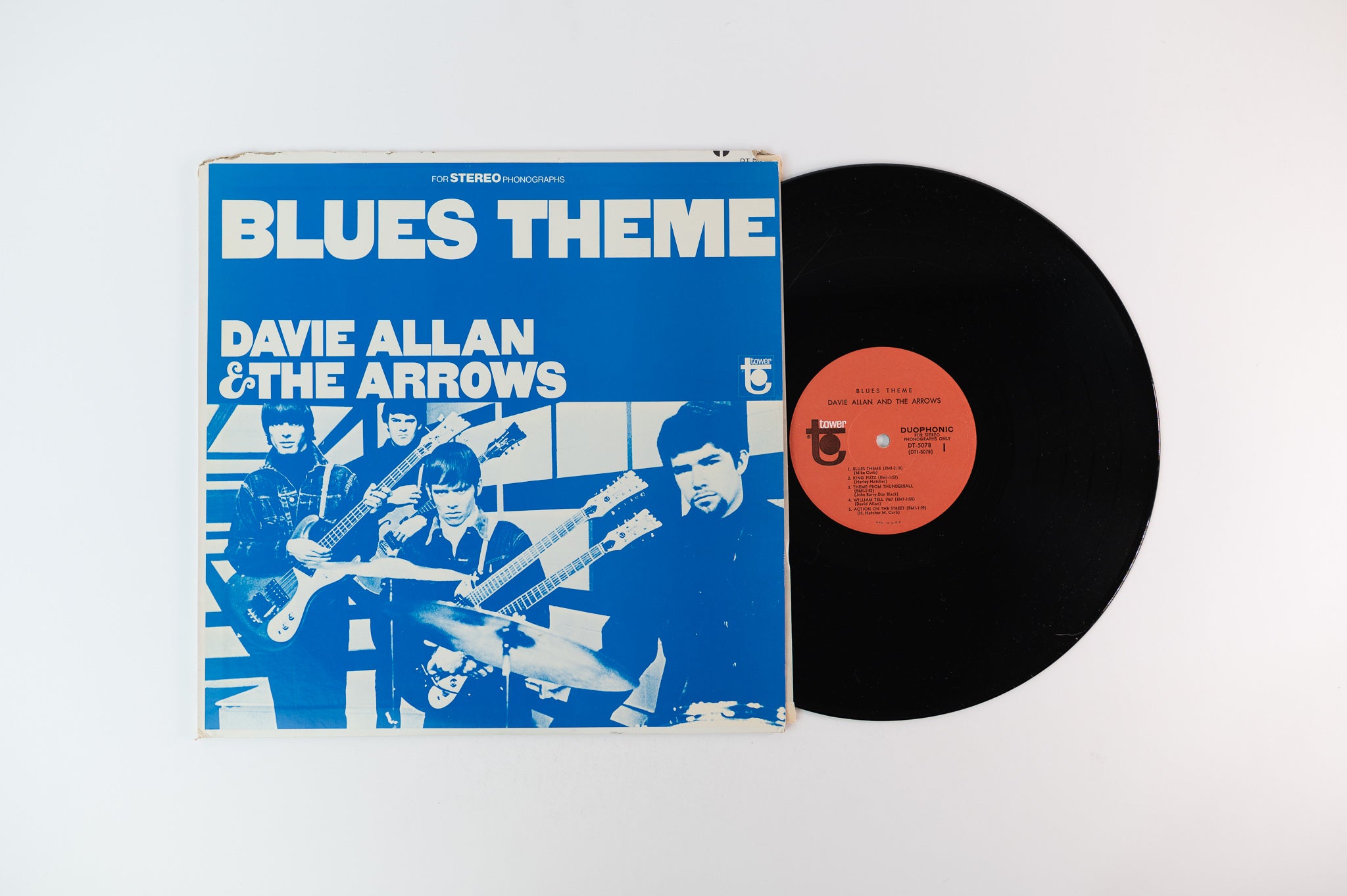 Davie Allan & The Arrows - Blues Theme on Tower Stereo