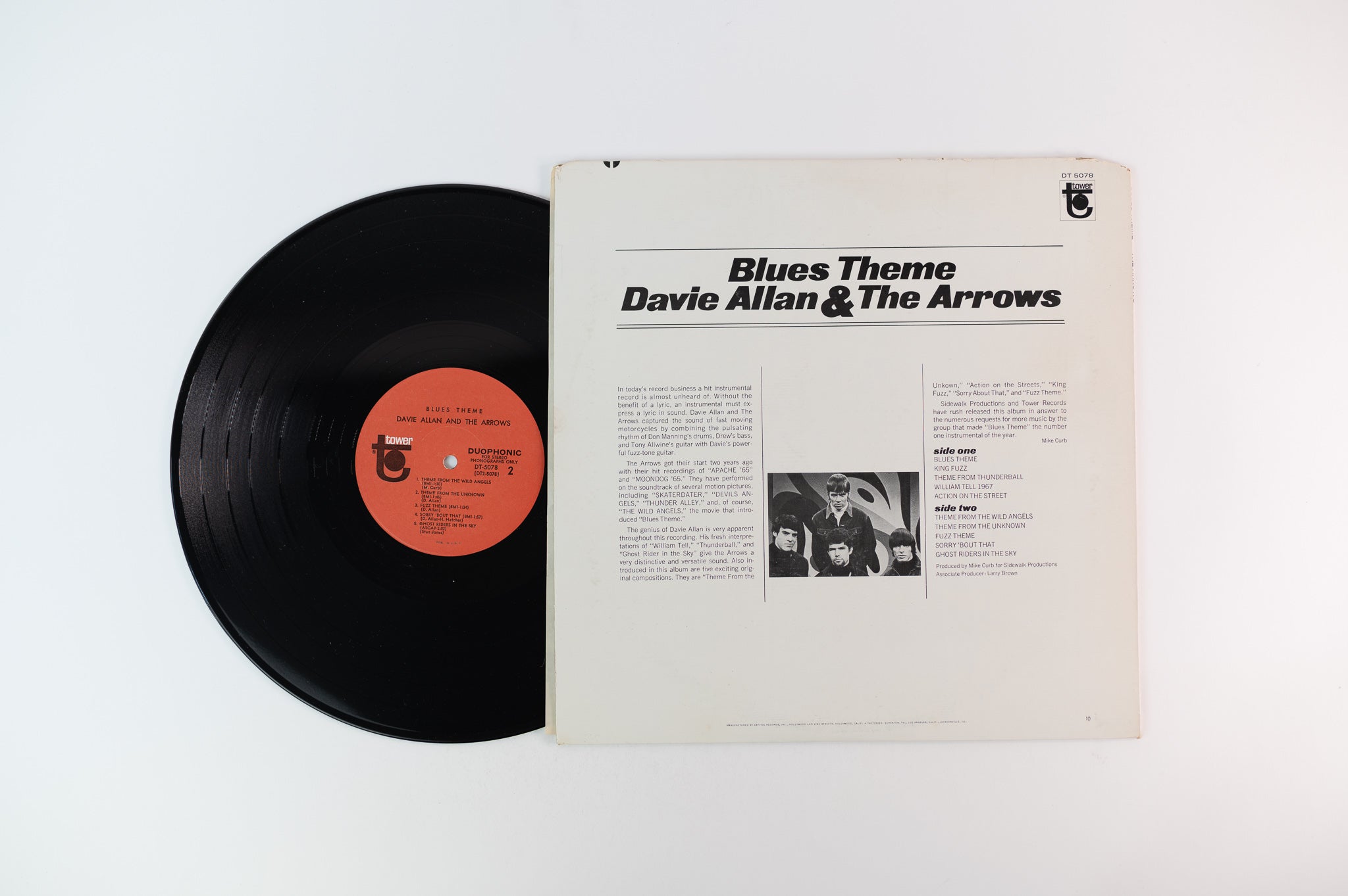 Davie Allan & The Arrows - Blues Theme on Tower Stereo