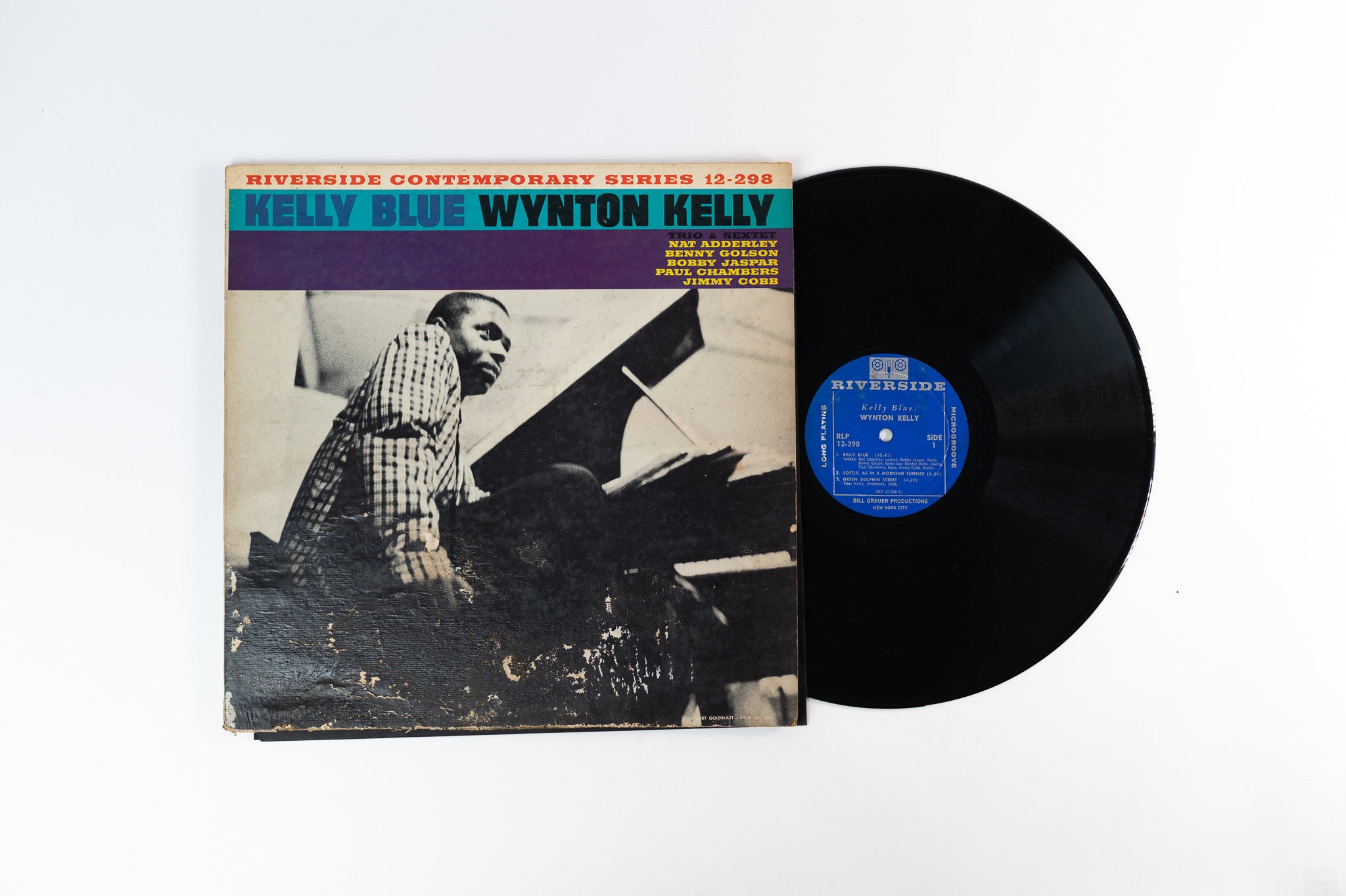 Wynton Kelly - Kelly Blue on Riverside Mono Deep Groove