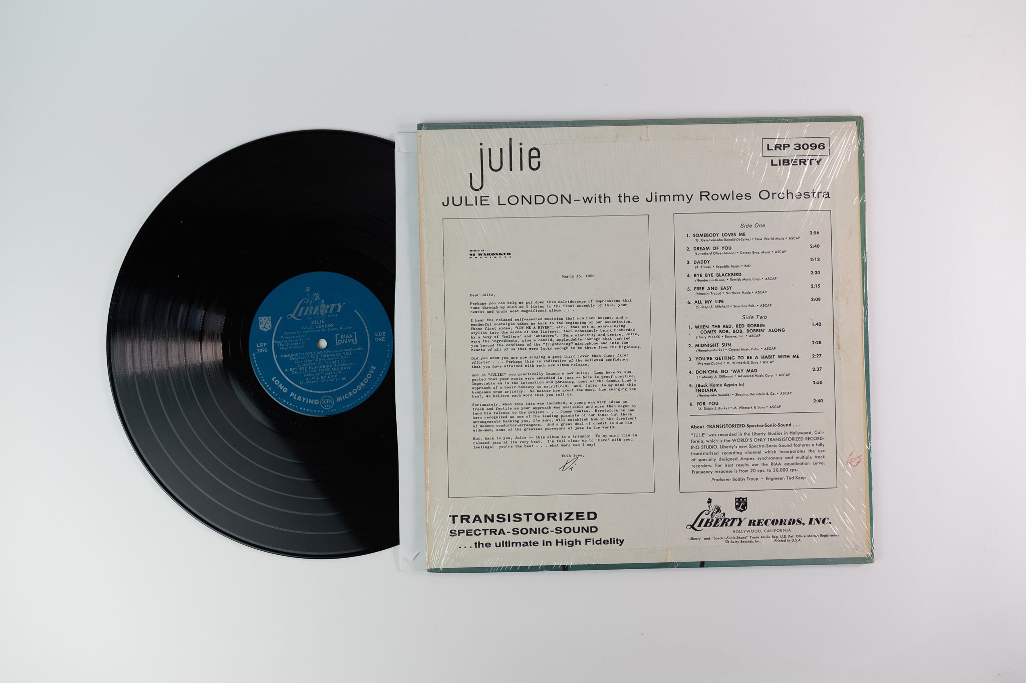 Julie London - Julie on Liberty Mono