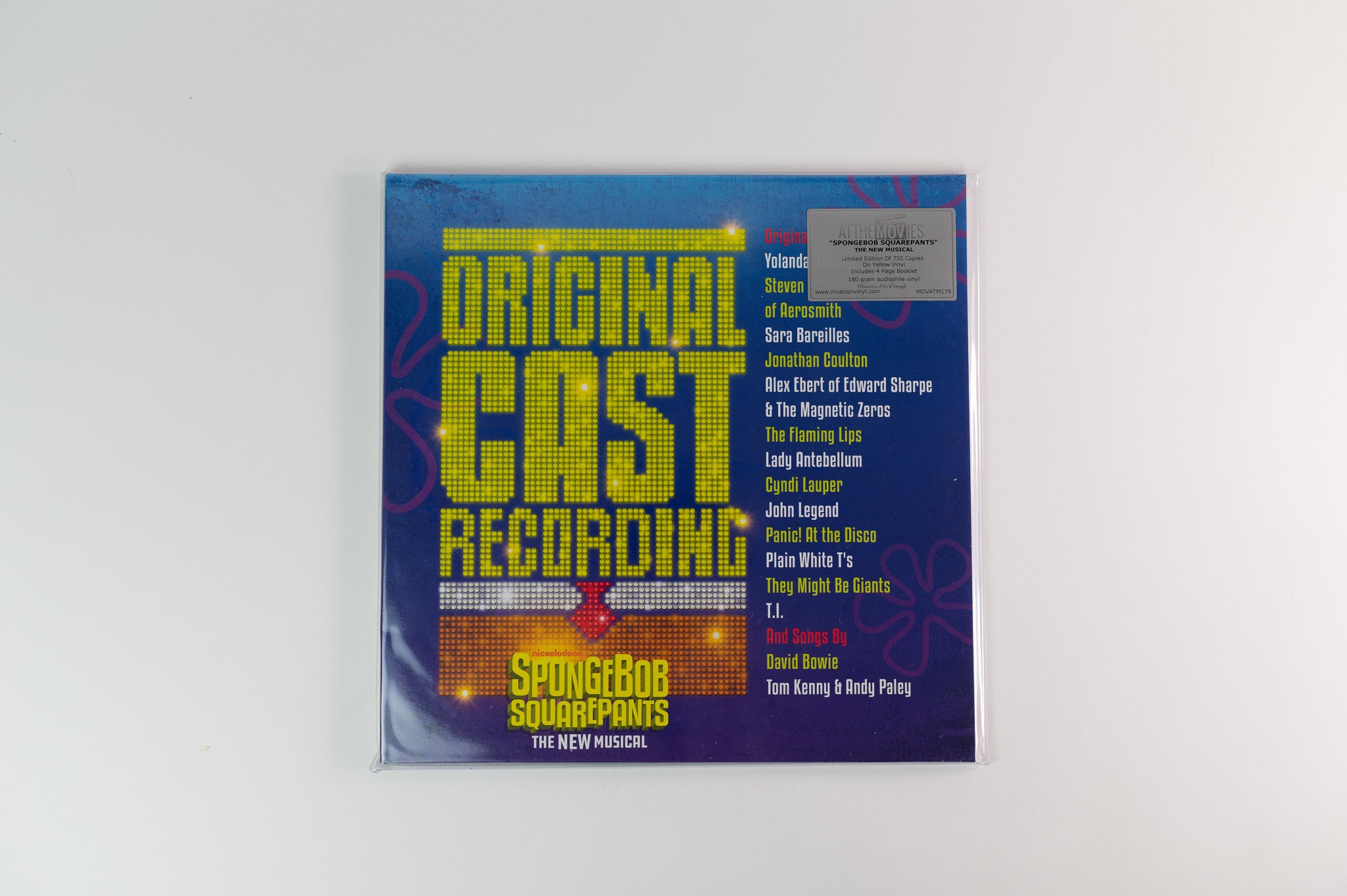 Original Cast - SpongeBob SquarePants, the New Musical on Music on Vinyl Ltd Numbered Yellow Sealed