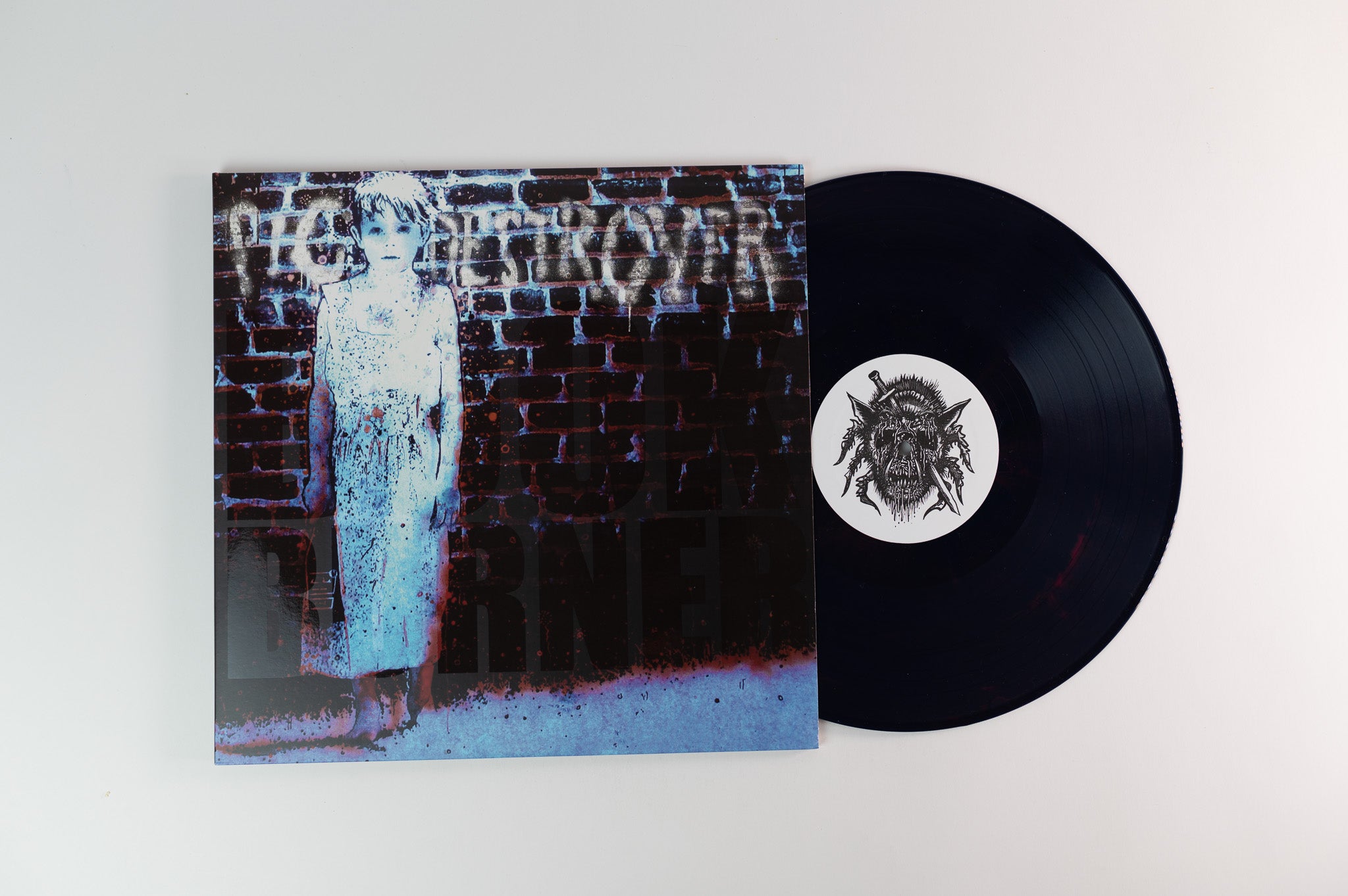 Pig Destroyer - Book Burner on Relapse Ltd Deluxe Deep Blue Vinyl