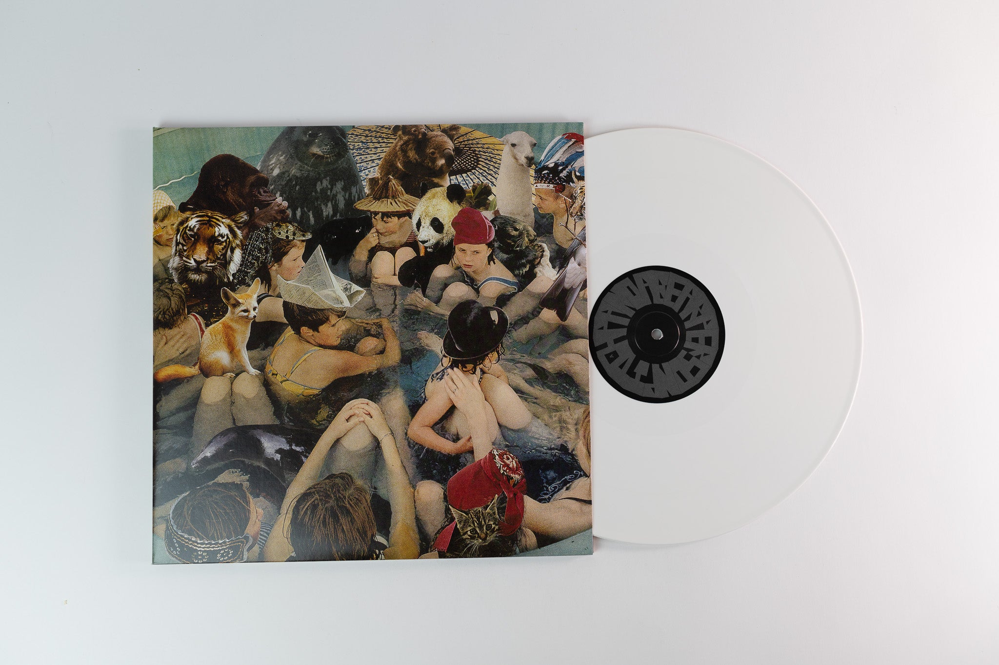 Panda Bear - Person Pitch on My Animal Home Vinyl Me Please White & Blue Reissue