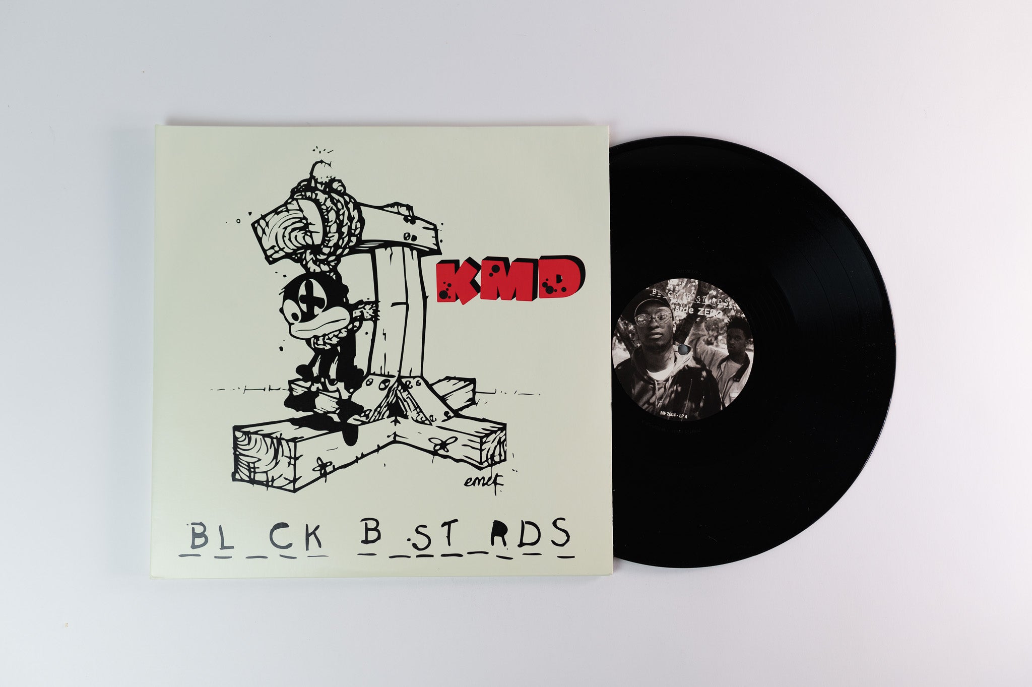 KMD - Bl_ck B_st_rds on Metal Face 2016 Reissue with Popup Gatefold