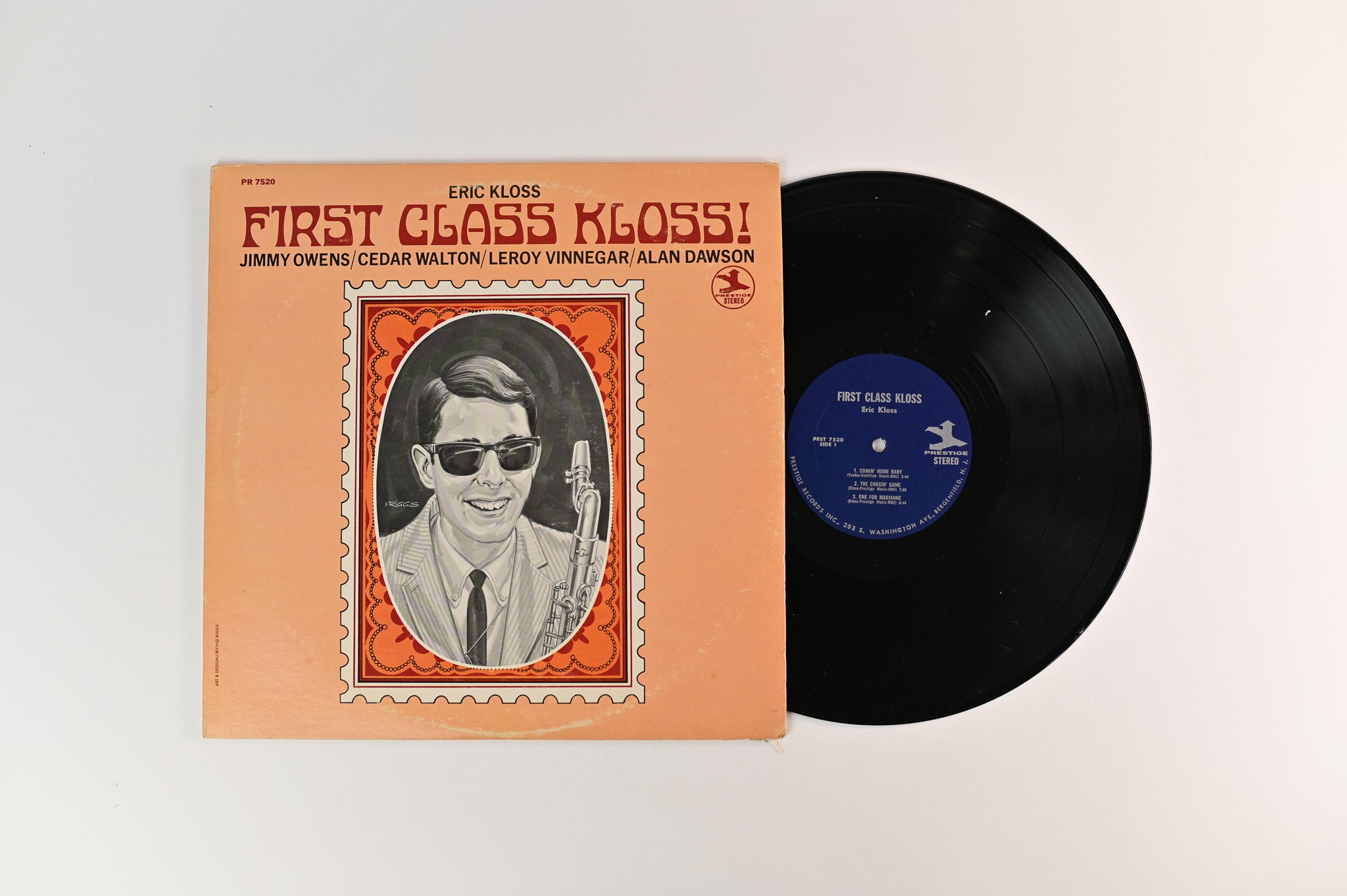 Eric Kloss - First Class Kloss! on Prestige Stereo