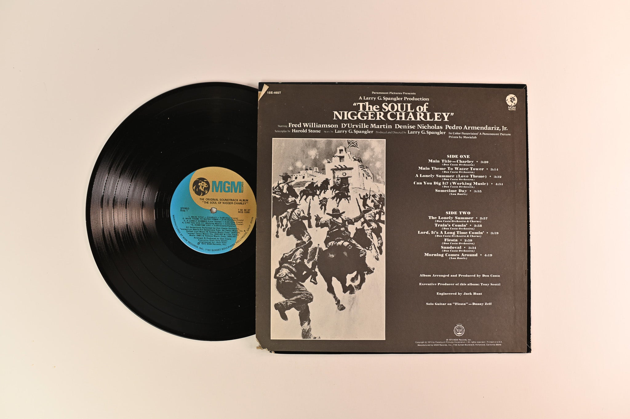 Lou Rawls - The Soul Of N*gger Charley (Original Soundtrack Album) on MGM