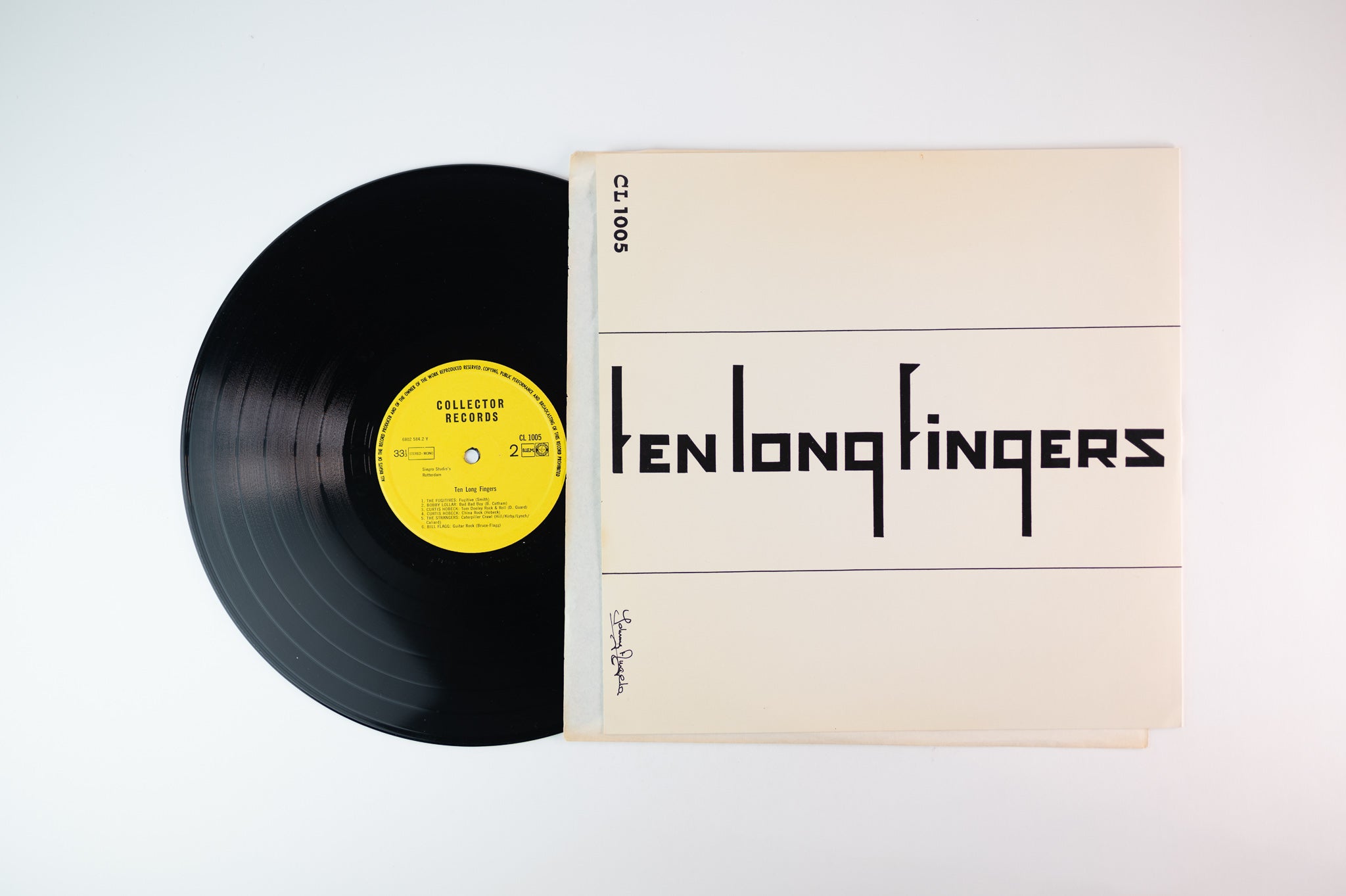 Various - Ten Long Fingers on Collector Records Dutch Pressing