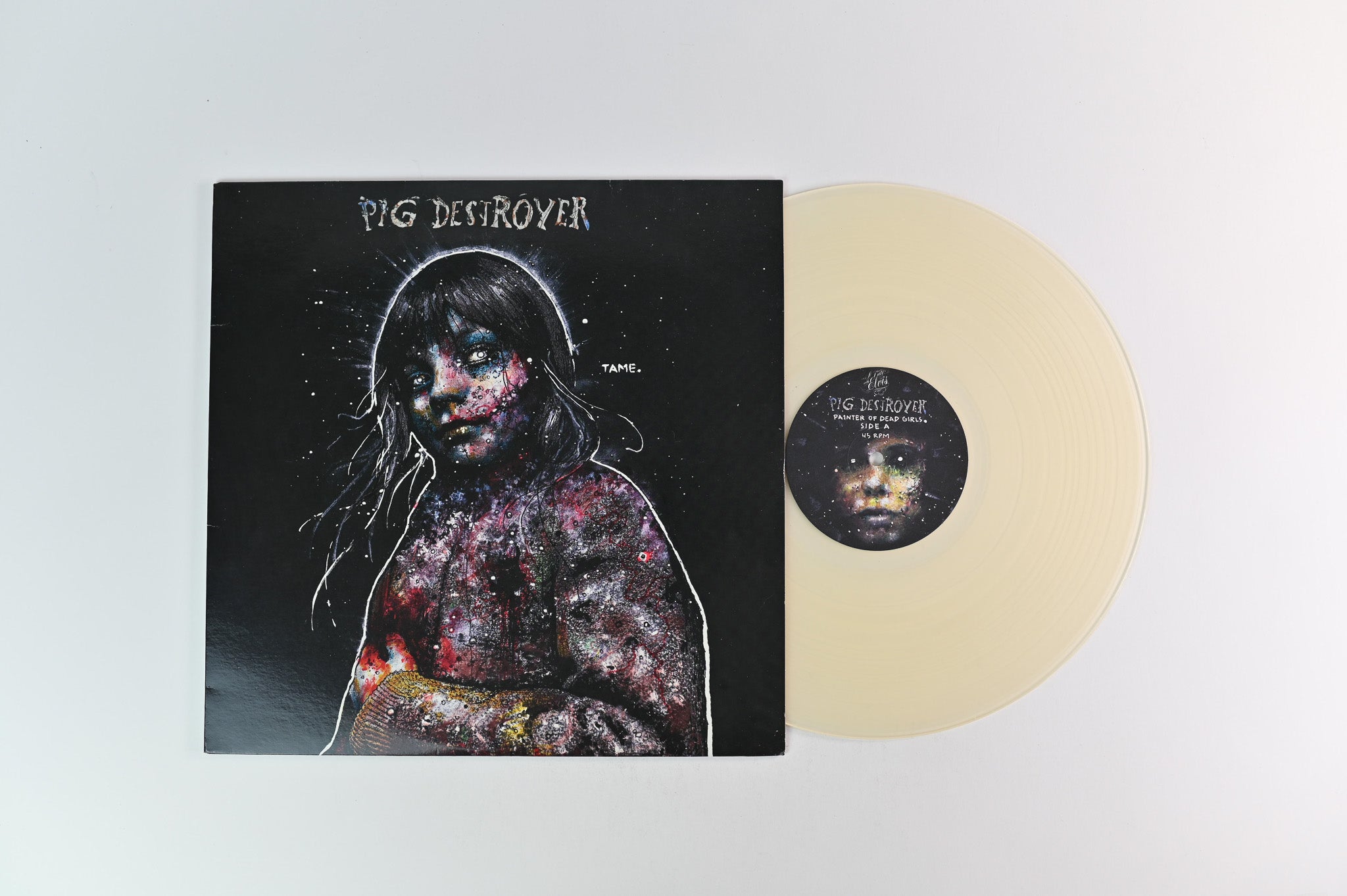 Pig Destroyer - Painter Of Dead Girls on A Date With Elvis Clear Vinyl