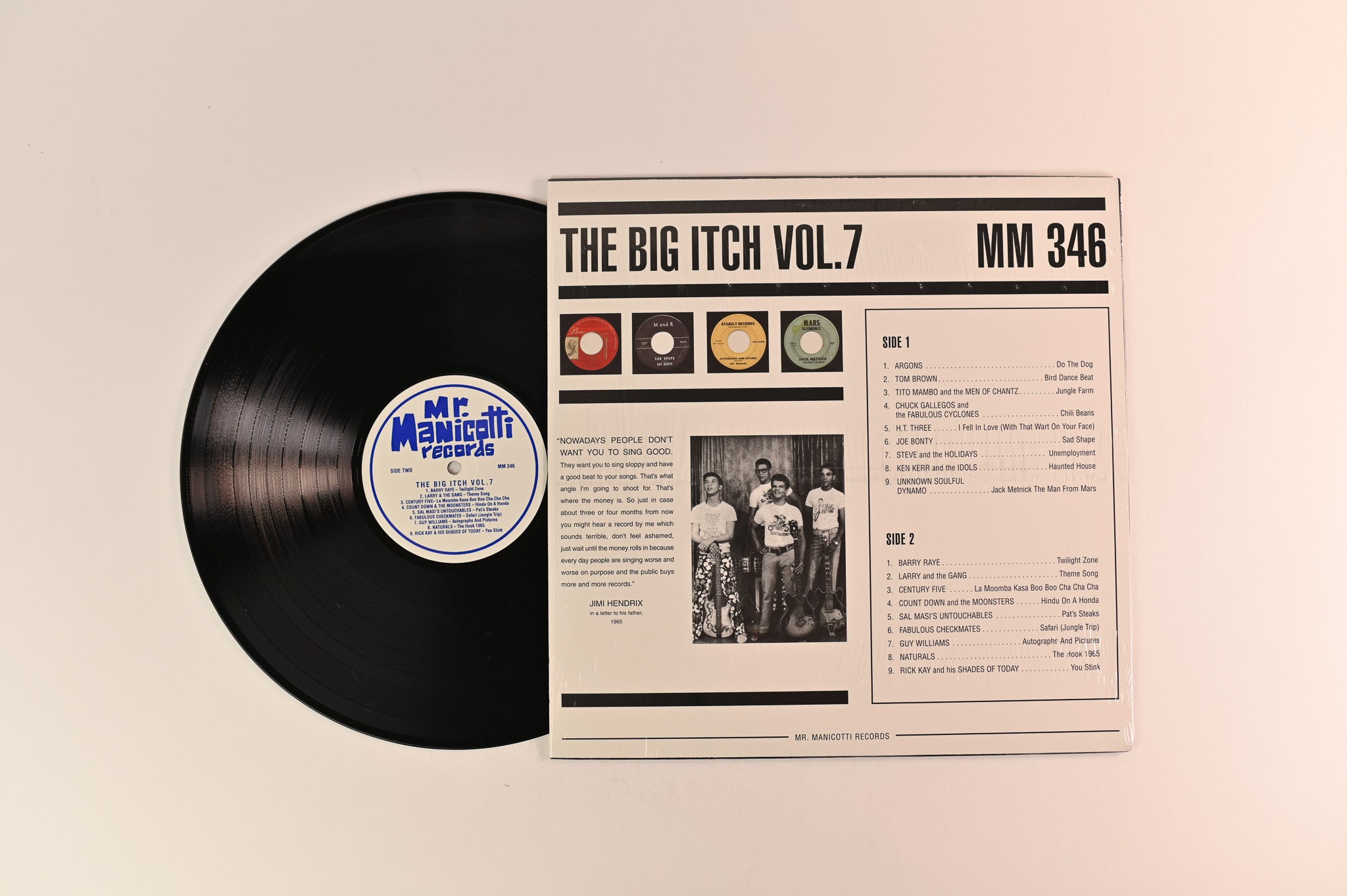 Various - The Big Itch Vol.7 on Mr. Manicotti