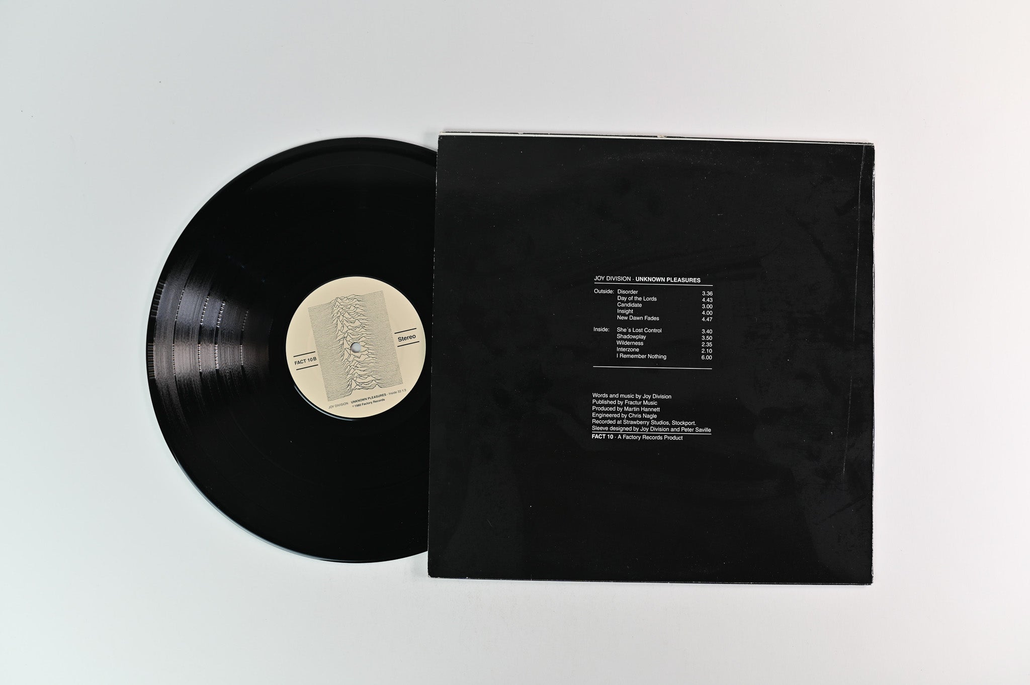 Joy Division - Unknown Pleasures Unofficial Pressing