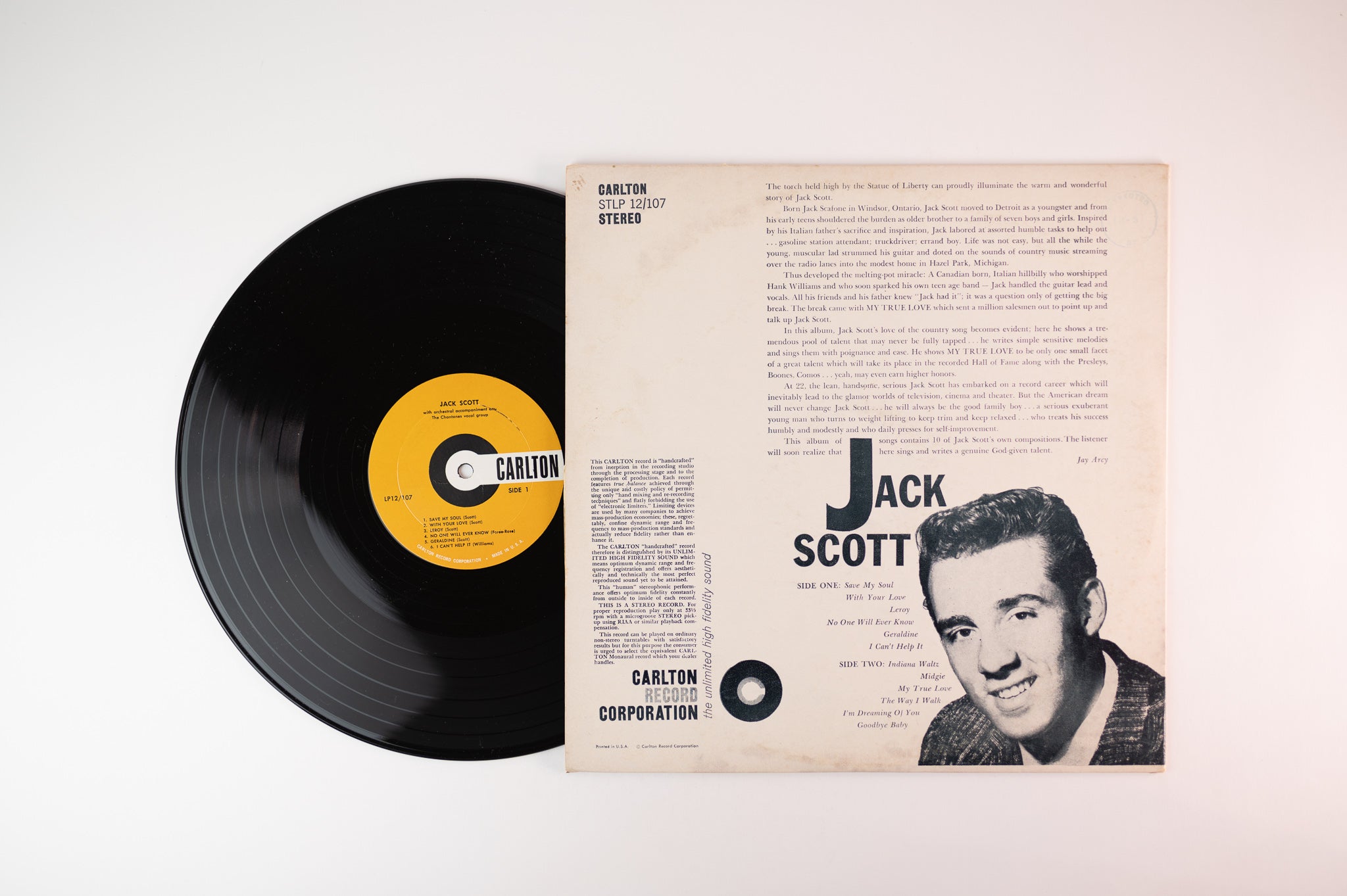 Jack Scott - Jack Scott on Carlton