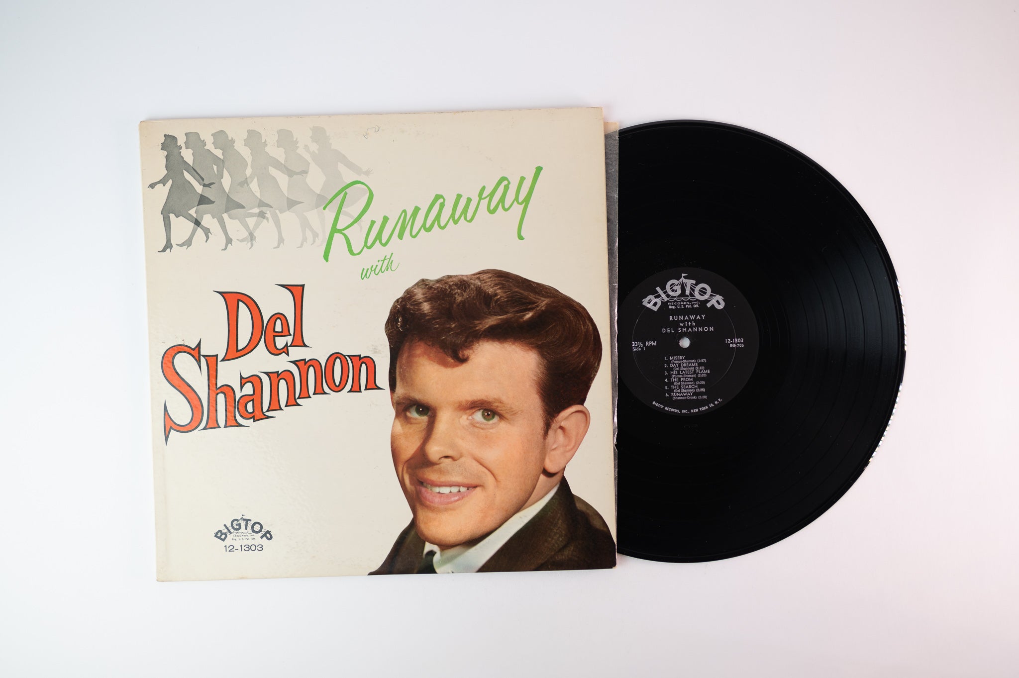 Del Shannon - Runaway With Del Shannon on Bigtop Mono