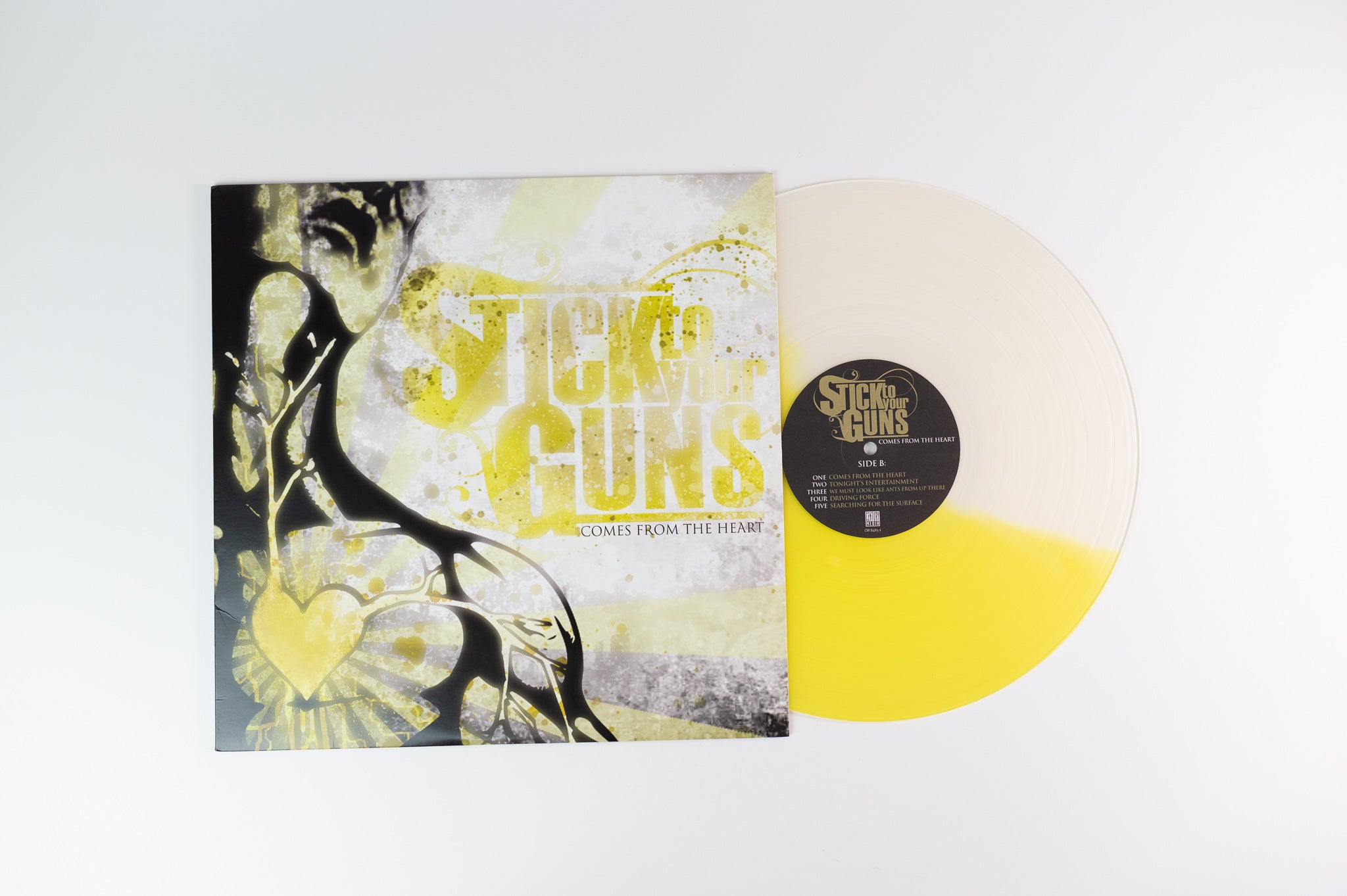 Stick To Your Guns - Comes From The Heart on Century Media Limited Clear / Yellow