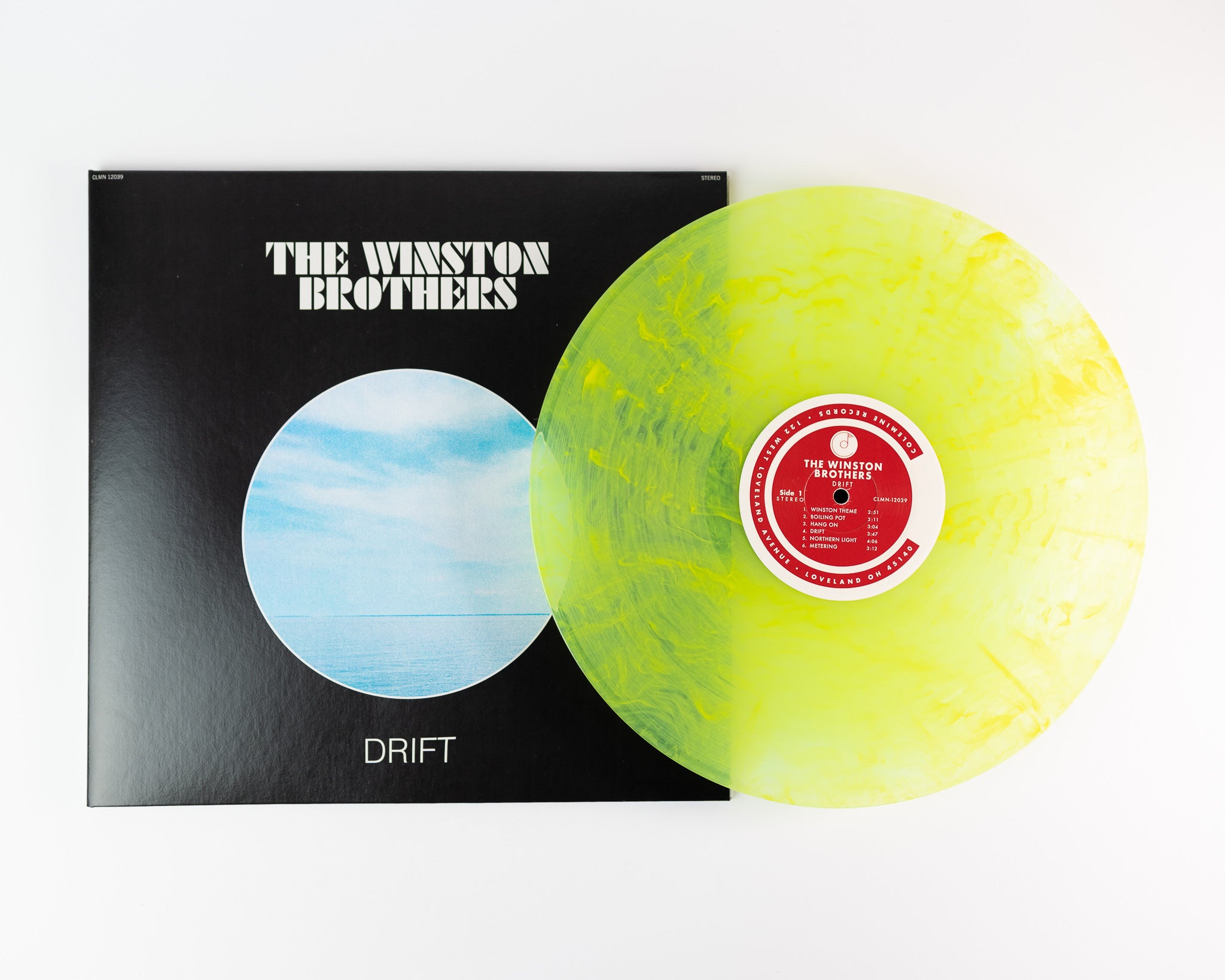 The Winston Brothers - Drift [Coke Bottle Clear w/ Yellow Swirl Vinyl]