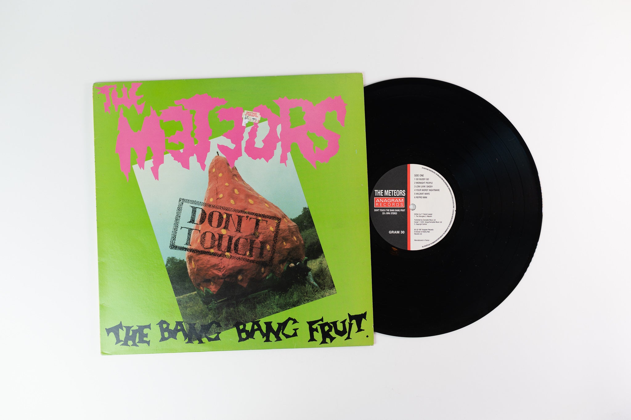 The Meteors - Don't Touch The Bang Bang Fruit on Anagram UK Press