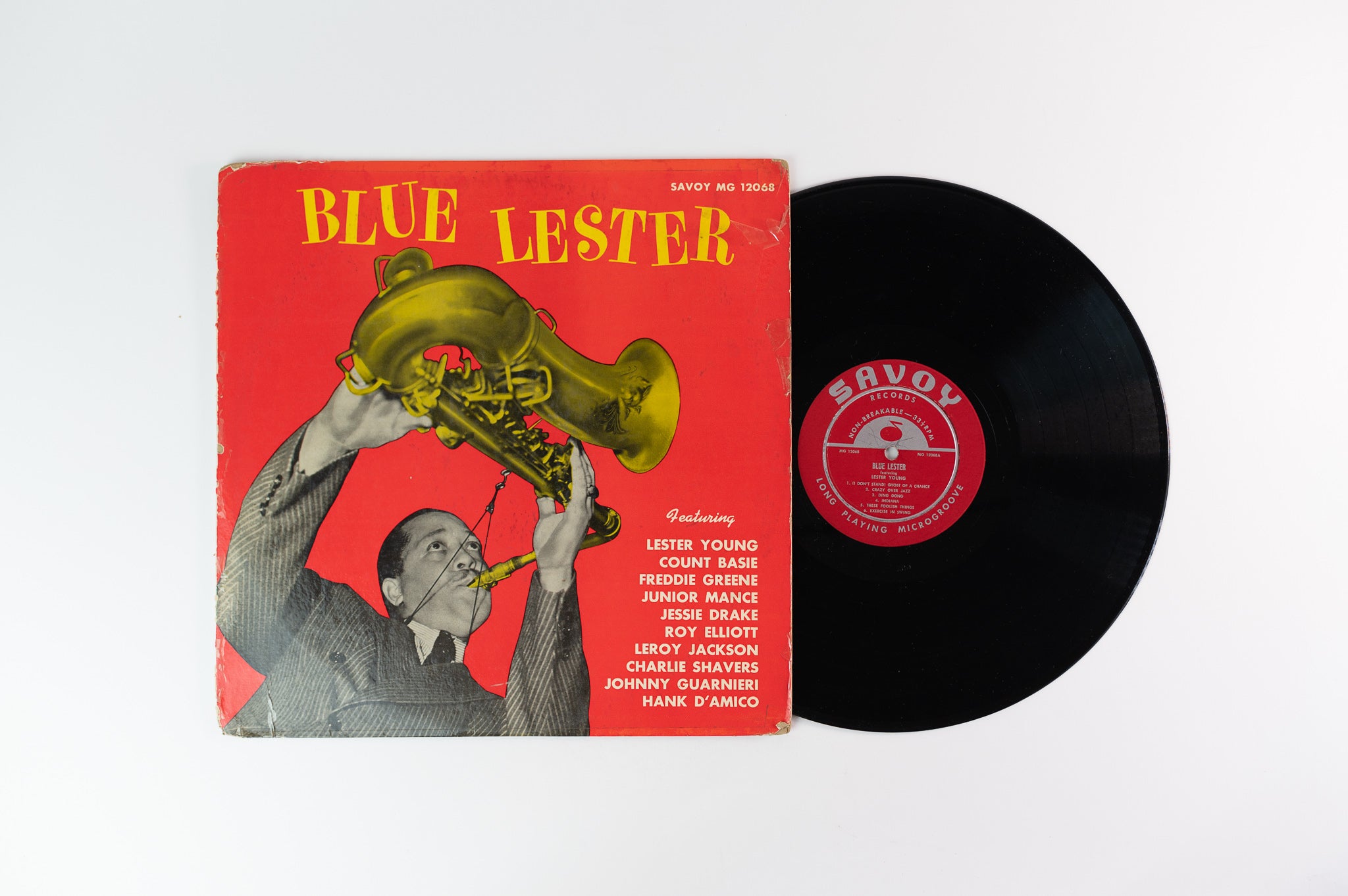 Lester Young - Blue Lester on Savoy Mono Deep Groove