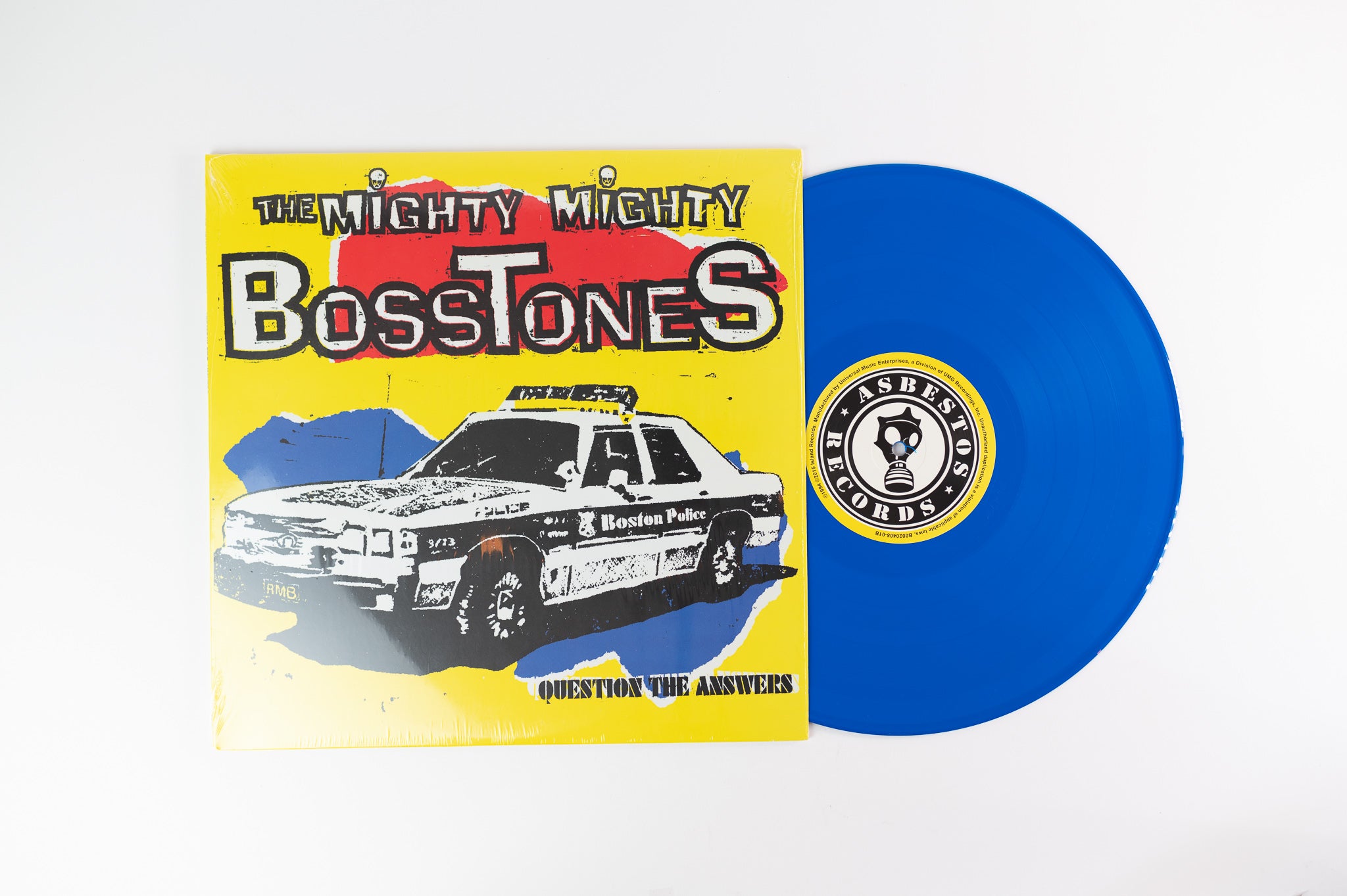 The Mighty Mighty Bosstones - Question The Answers on Asbestos Limited Blue Vinyl Reissue